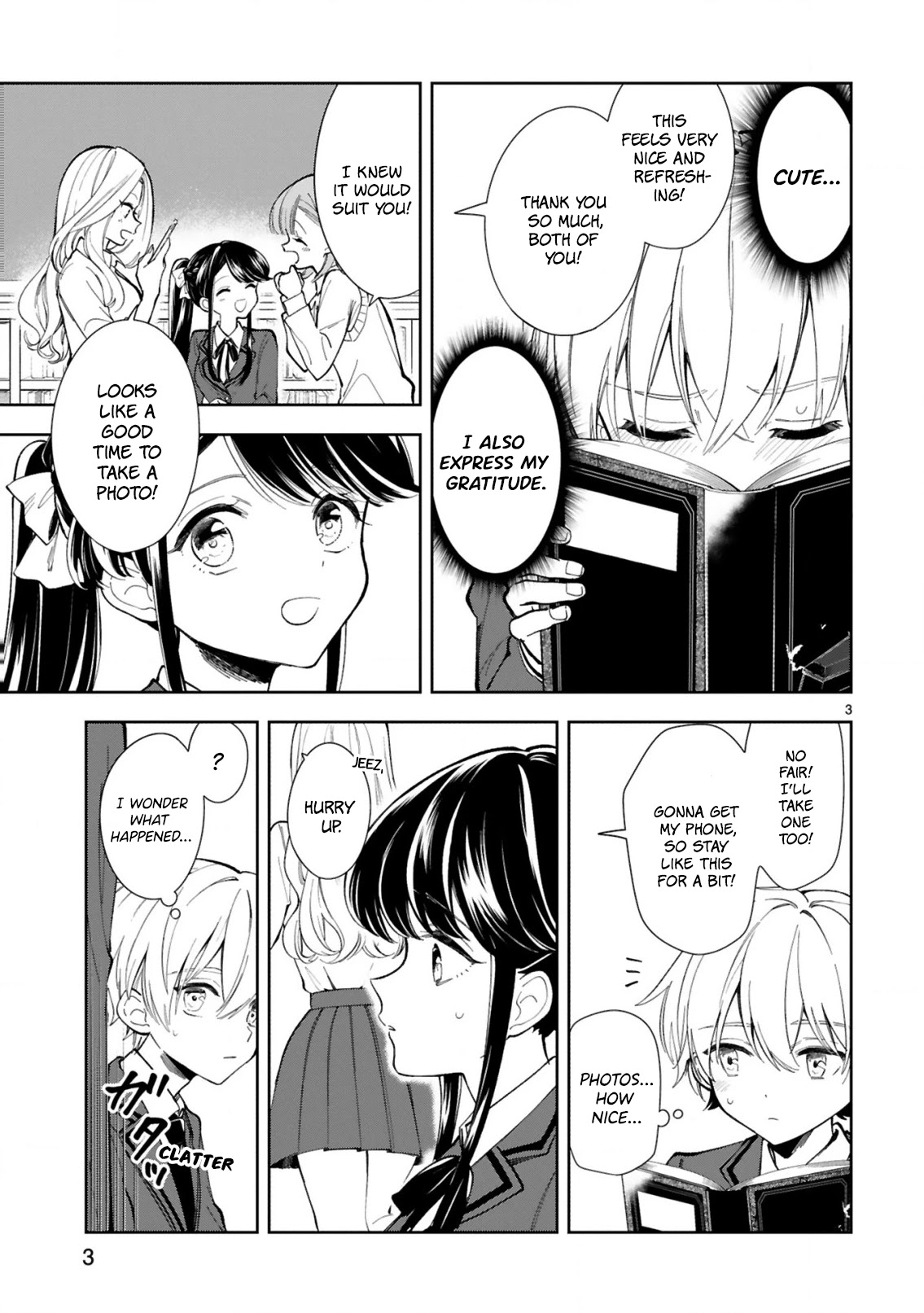 Ichijou-San Wa Kao Ni Deyasui Chapter 3 page 5 - Chapter 3