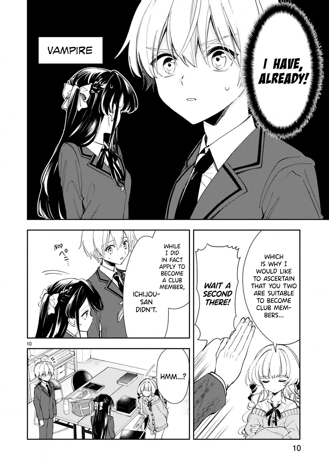 Ichijou-San Wa Kao Ni Deyasui Chapter 4 page 10 - Chapter 4