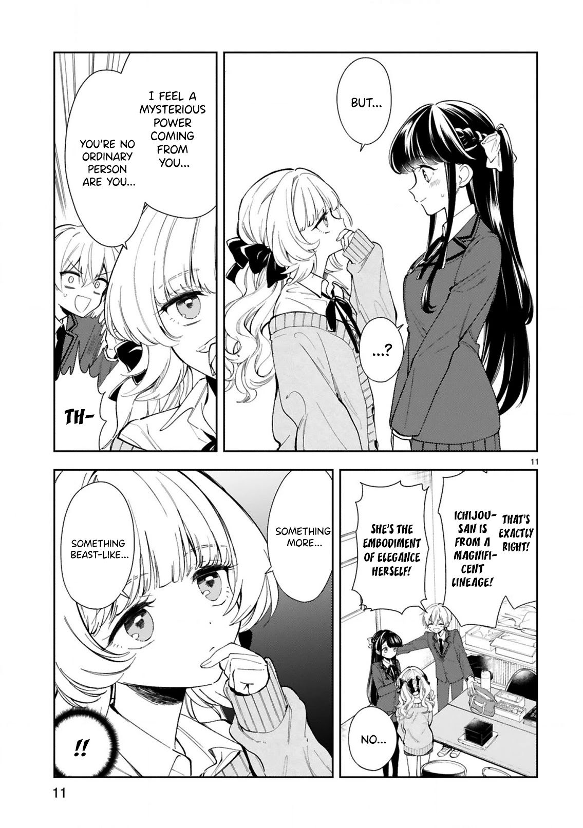 Ichijou-San Wa Kao Ni Deyasui Chapter 4 page 11 - Chapter 4