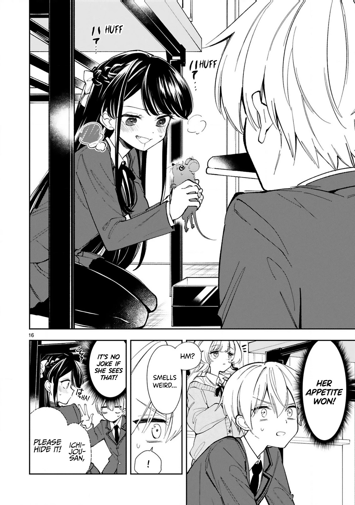 Ichijou-San Wa Kao Ni Deyasui Chapter 4 page 16 - Chapter 4