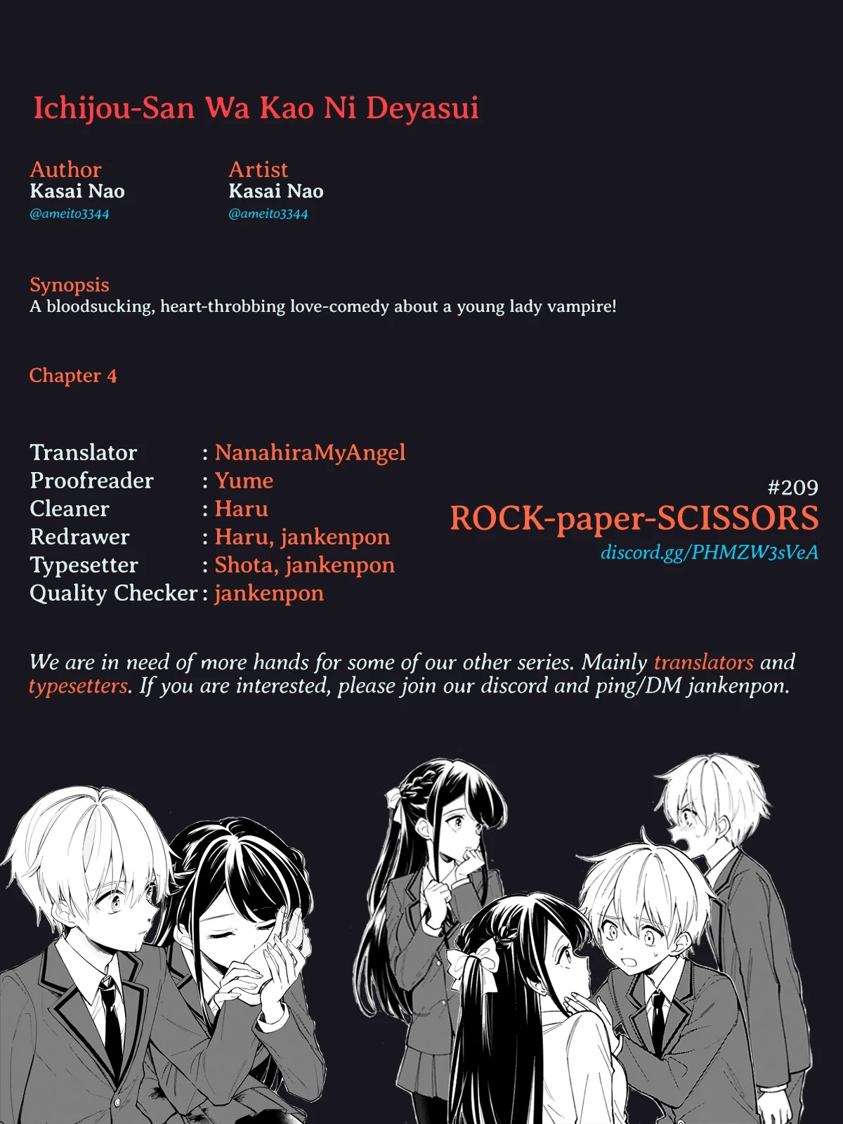Ichijou-San Wa Kao Ni Deyasui Chapter 4 page 20 - Chapter 4
