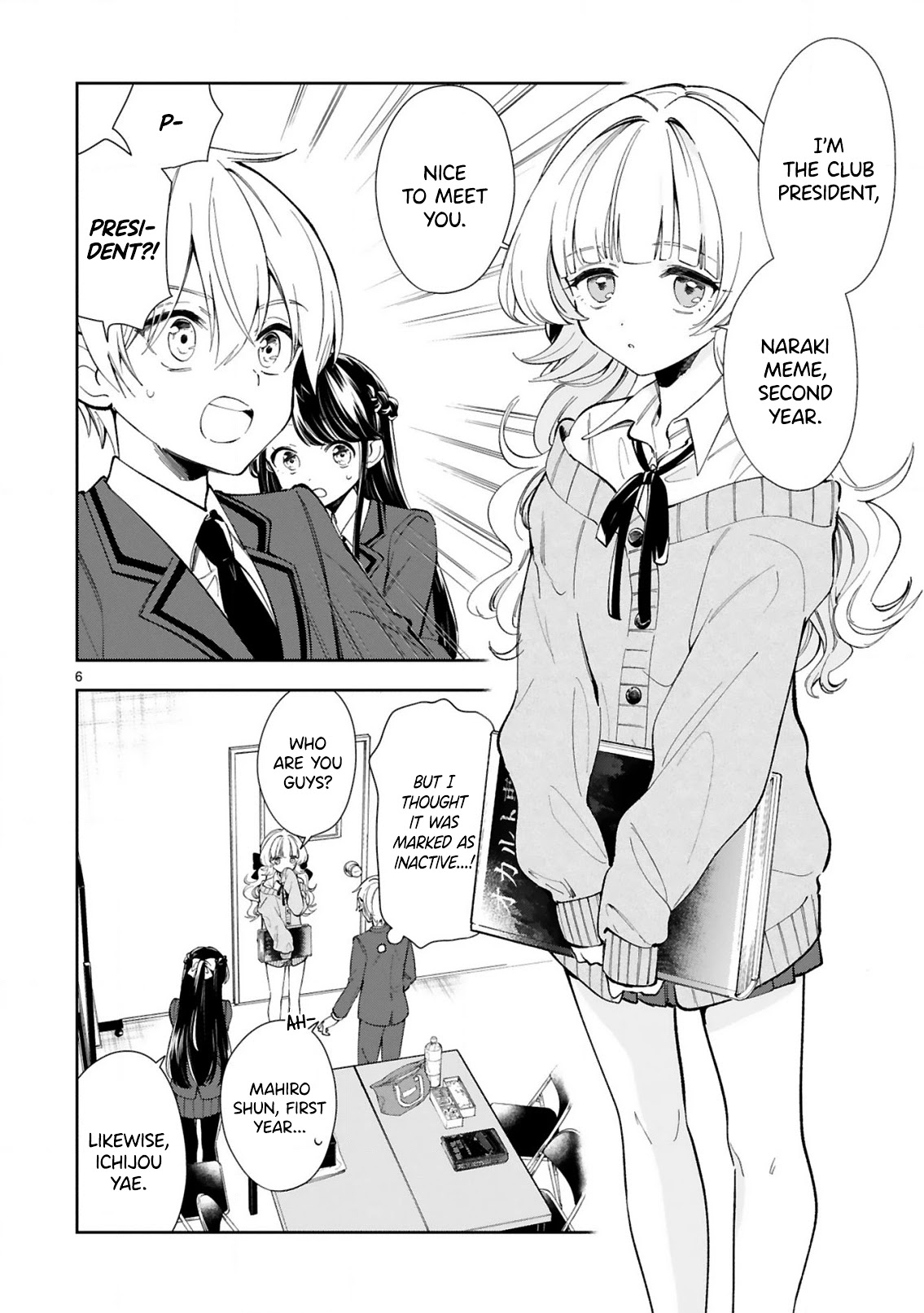 Ichijou-San Wa Kao Ni Deyasui Chapter 4 page 6 - Chapter 4