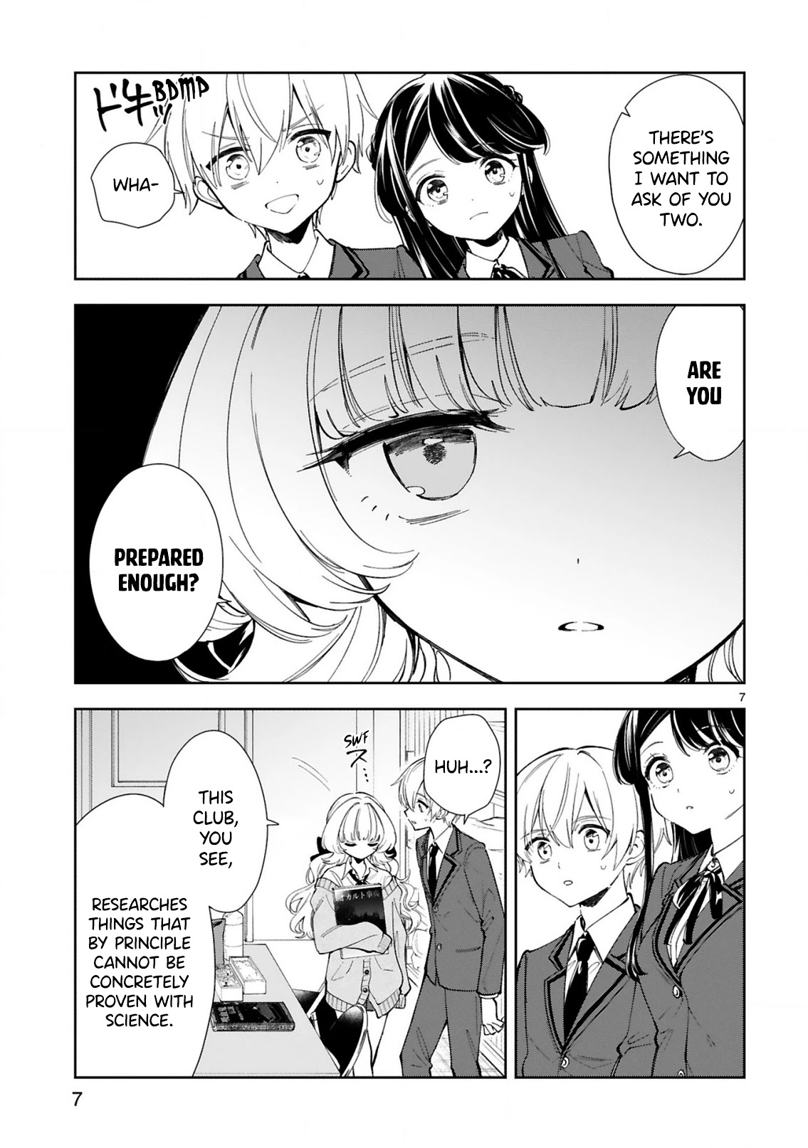 Ichijou-San Wa Kao Ni Deyasui Chapter 4 page 7 - Chapter 4