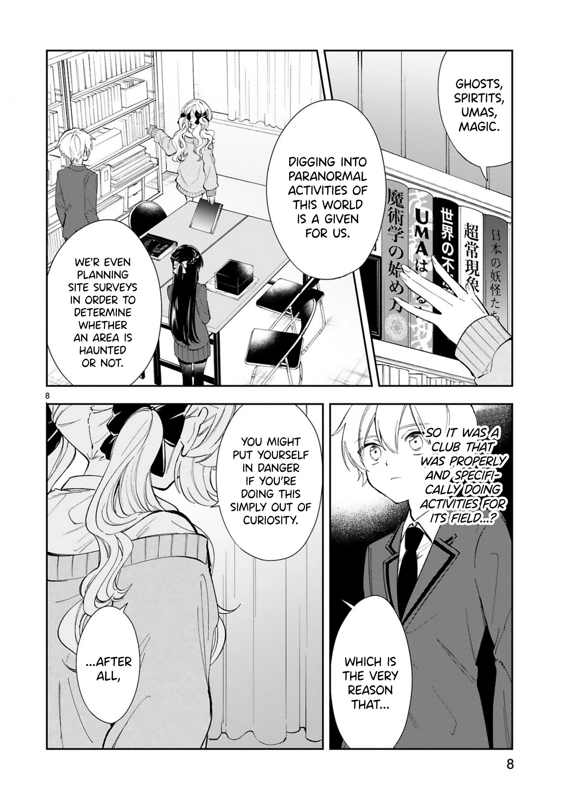Ichijou-San Wa Kao Ni Deyasui Chapter 4 page 8 - Chapter 4