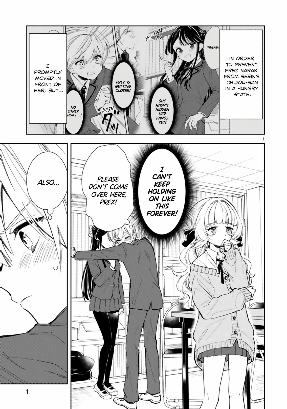 Ichijou-San Wa Kao Ni Deyasui Chapter 5 page 1 - Chapter 5