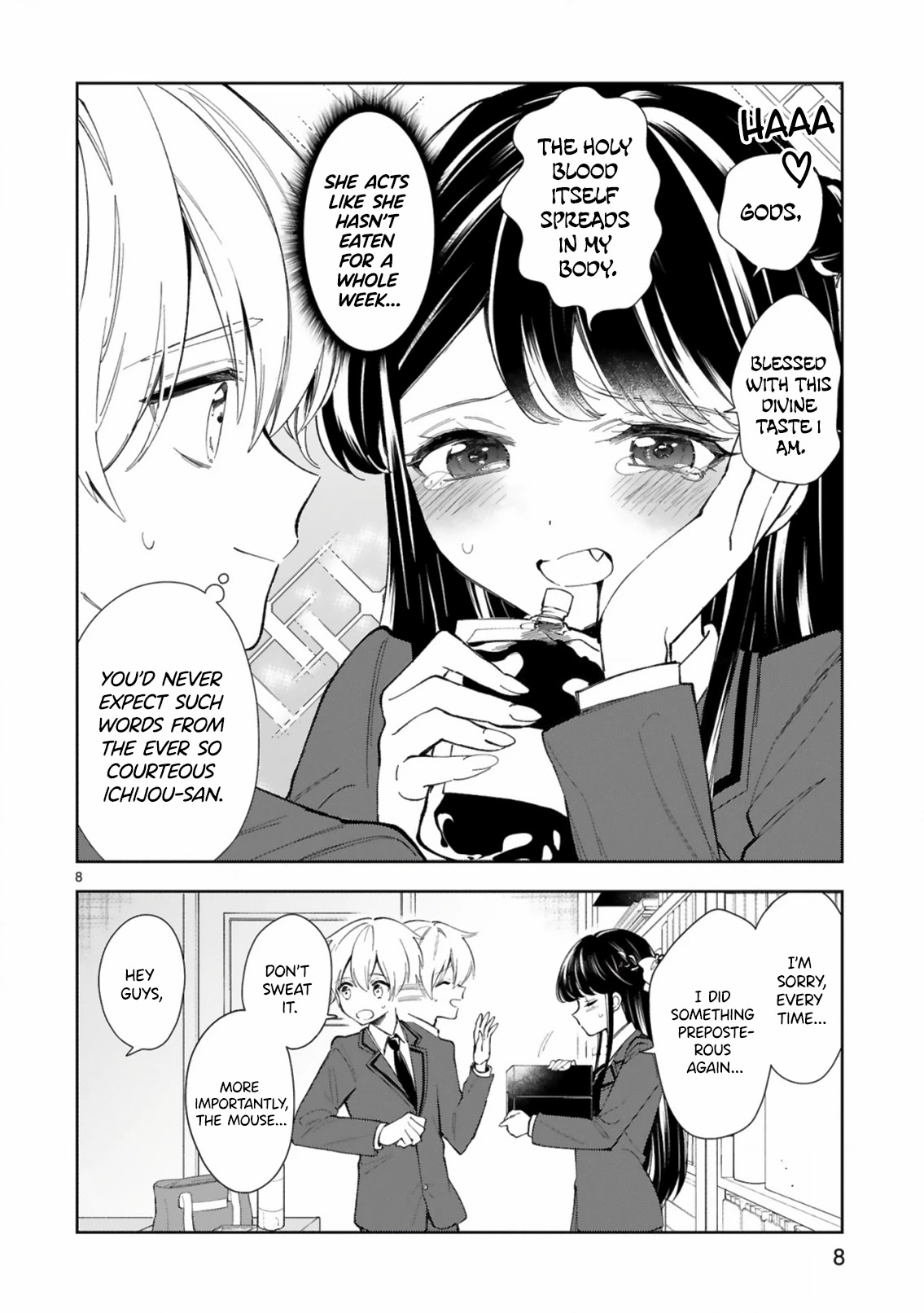 Ichijou-San Wa Kao Ni Deyasui Chapter 5 page 10 - Chapter 5