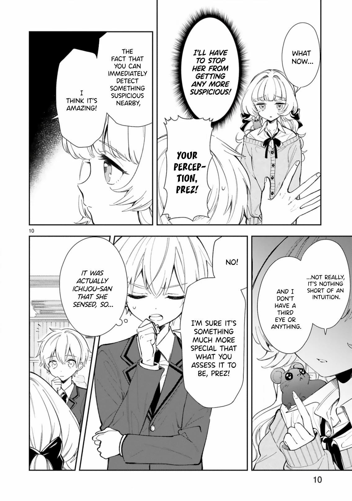 Ichijou-San Wa Kao Ni Deyasui Chapter 5 page 12 - Chapter 5