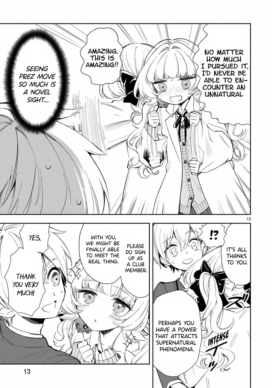 Ichijou-San Wa Kao Ni Deyasui Chapter 6 page 13 - Chapter 6