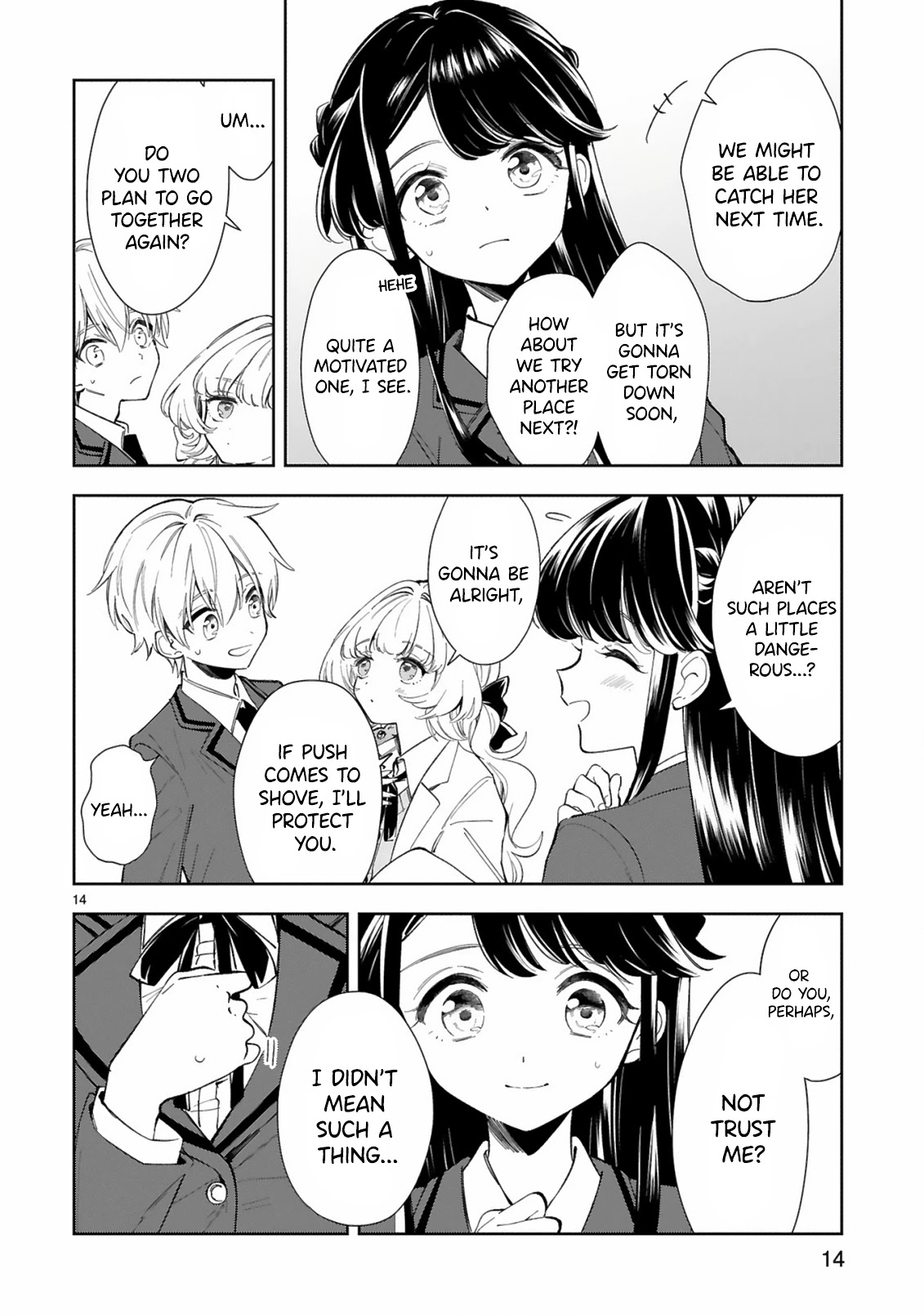 Ichijou-San Wa Kao Ni Deyasui Chapter 6 page 14 - Chapter 6