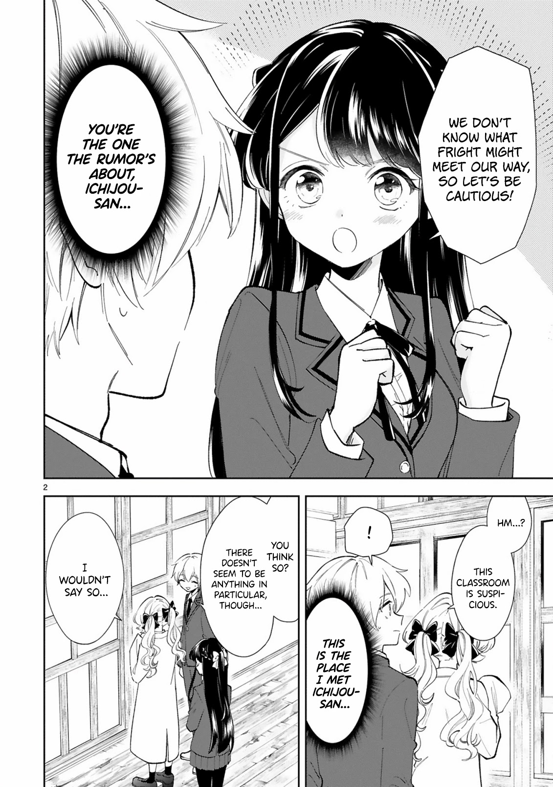 Ichijou-San Wa Kao Ni Deyasui Chapter 6 page 2 - Chapter 6