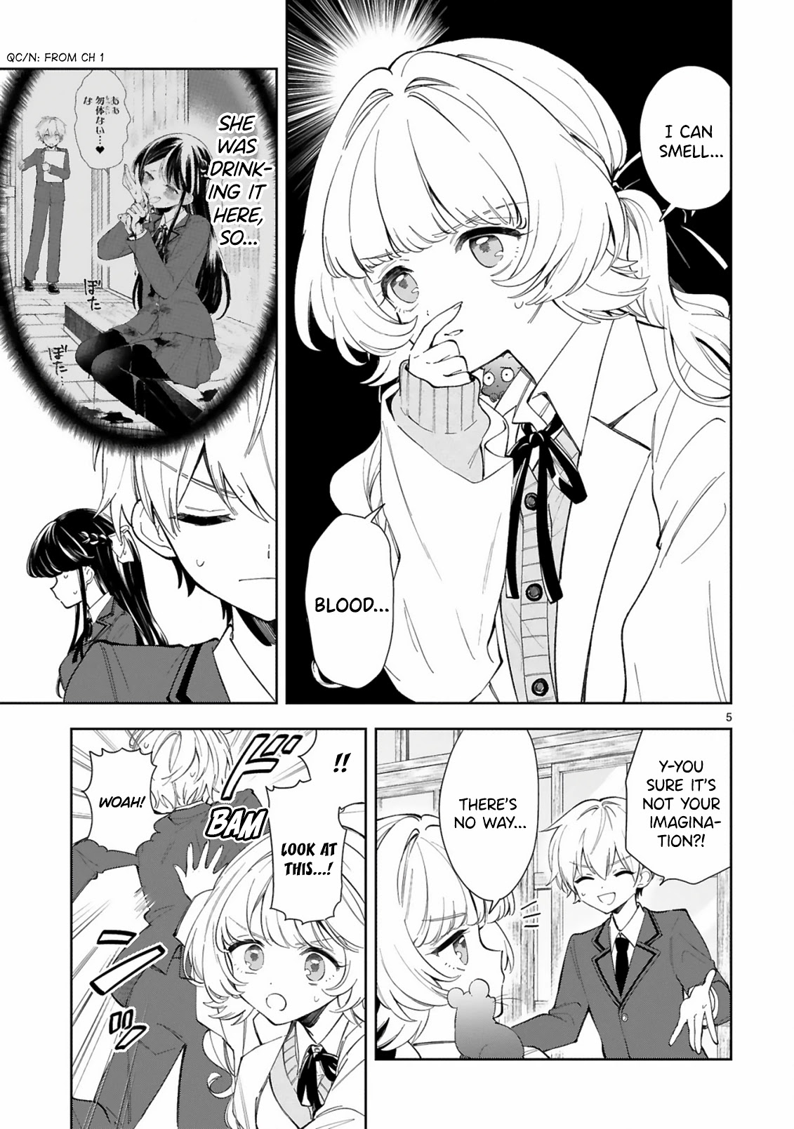 Ichijou-San Wa Kao Ni Deyasui Chapter 6 page 5 - Chapter 6