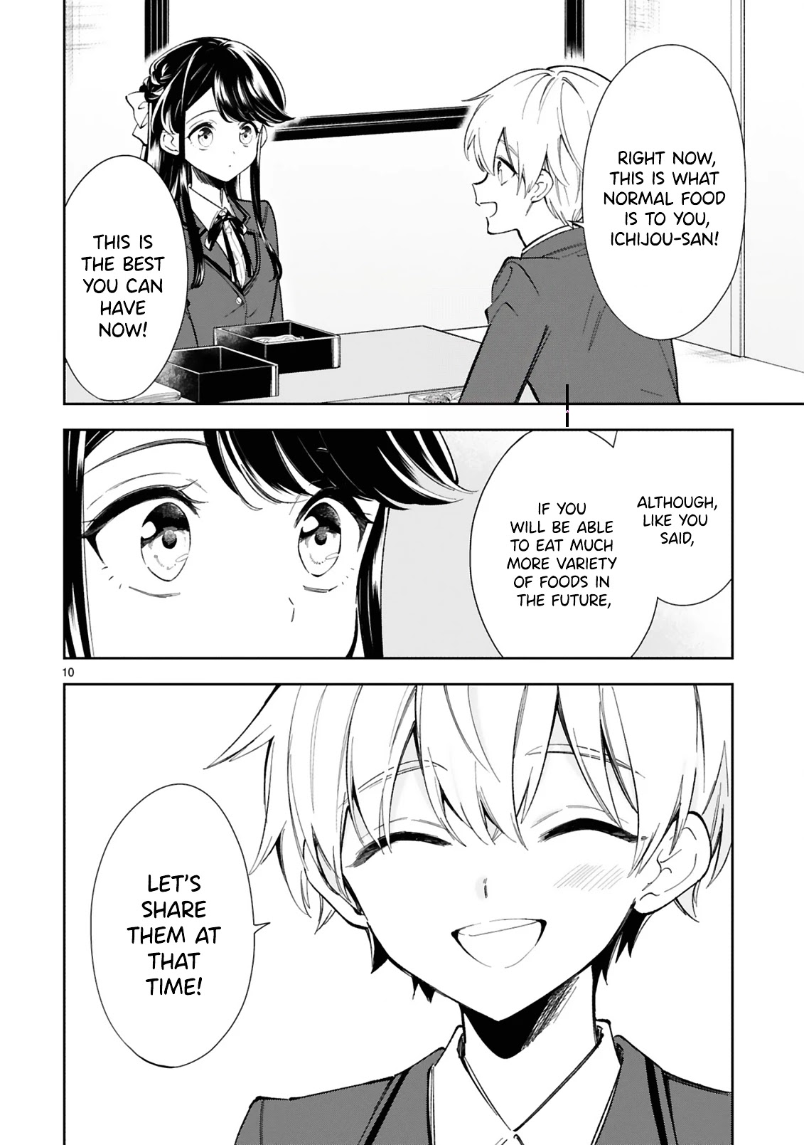 Ichijou-San Wa Kao Ni Deyasui Chapter 7 page 10 - Chapter 7
