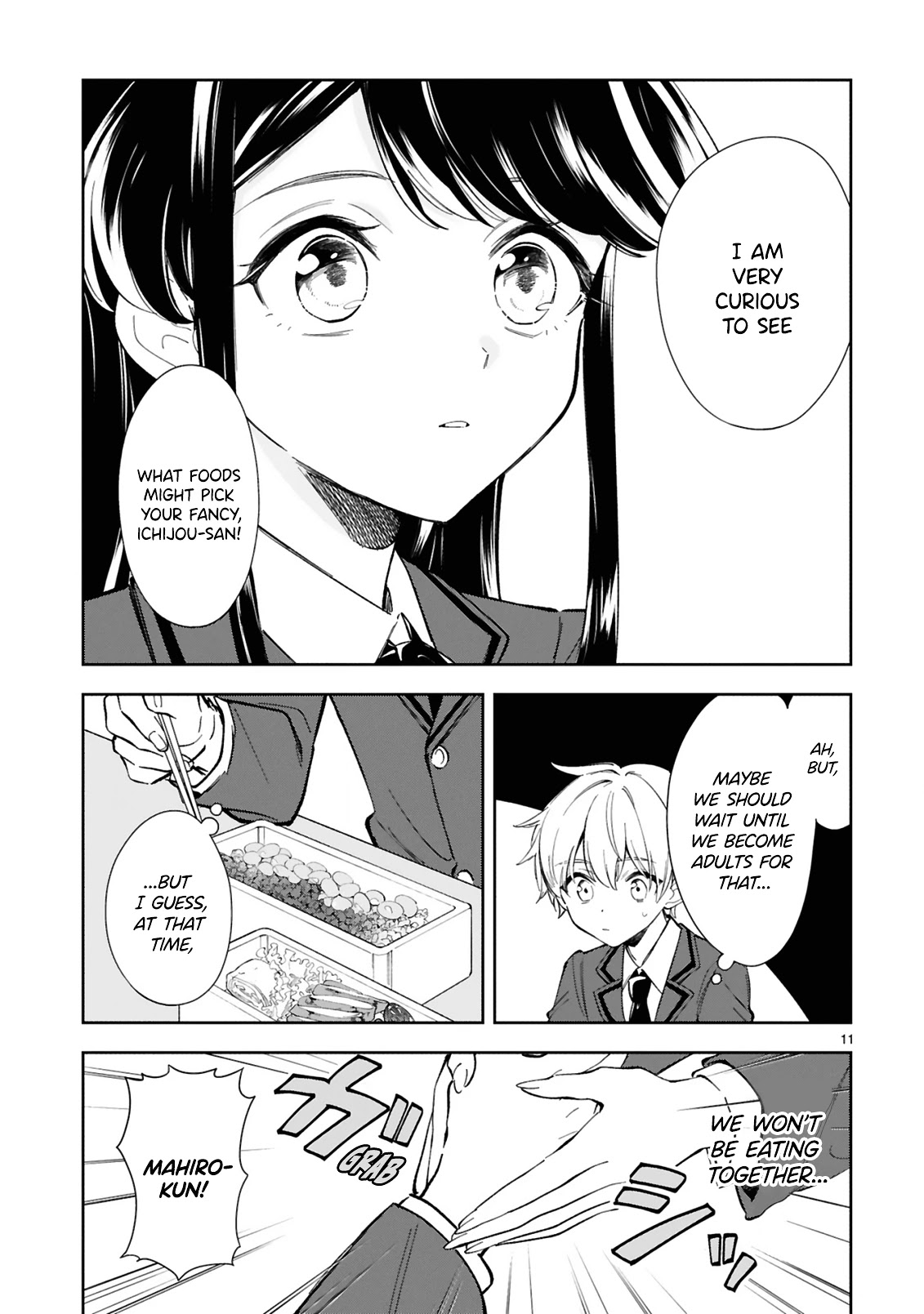 Ichijou-San Wa Kao Ni Deyasui Chapter 7 page 11 - Chapter 7