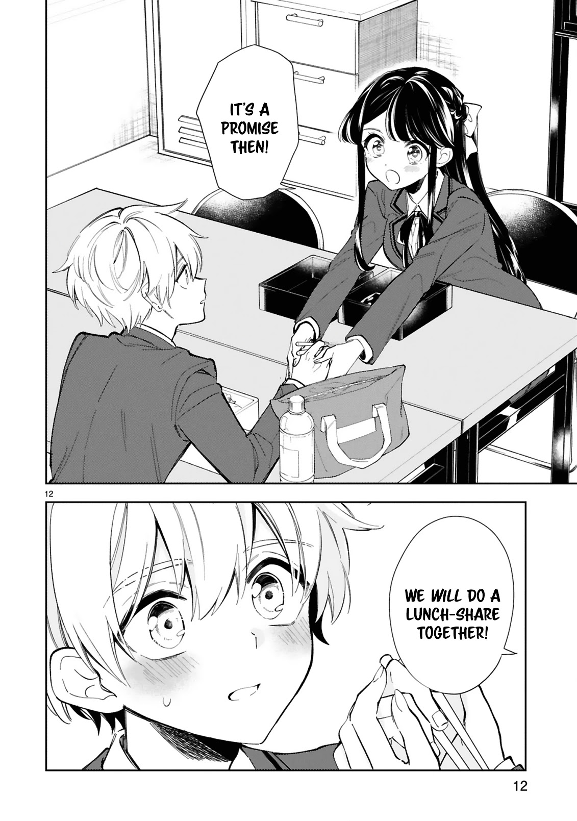 Ichijou-San Wa Kao Ni Deyasui Chapter 7 page 12 - Chapter 7