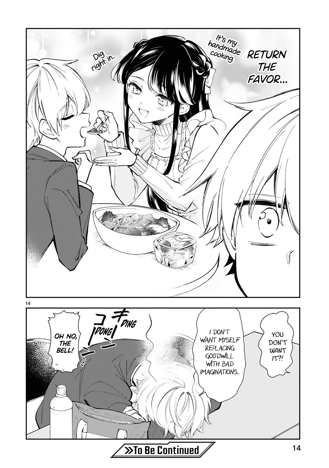 Ichijou-San Wa Kao Ni Deyasui Chapter 7 page 14 - Chapter 7