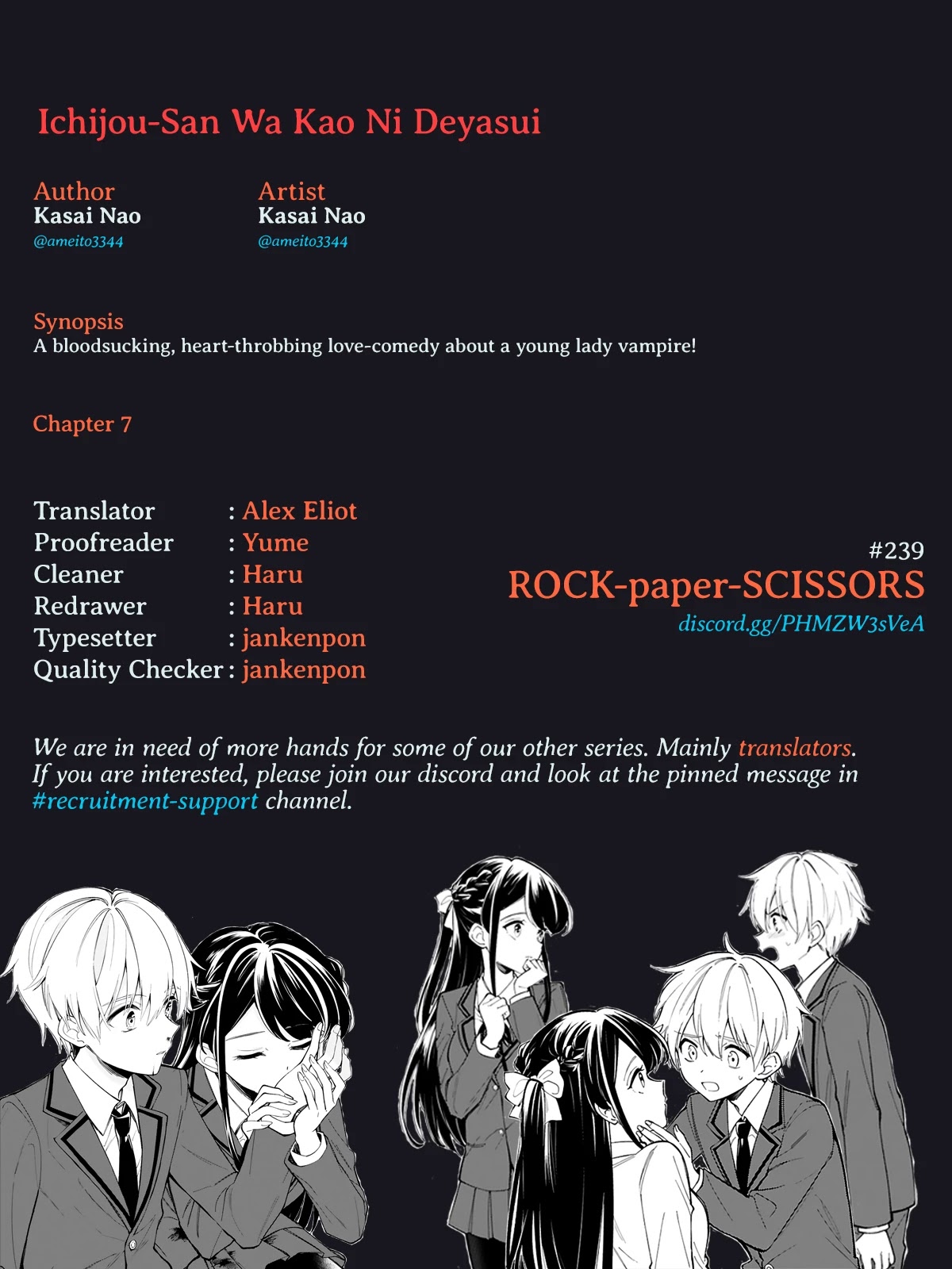 Ichijou-San Wa Kao Ni Deyasui Chapter 7 page 15 - Chapter 7