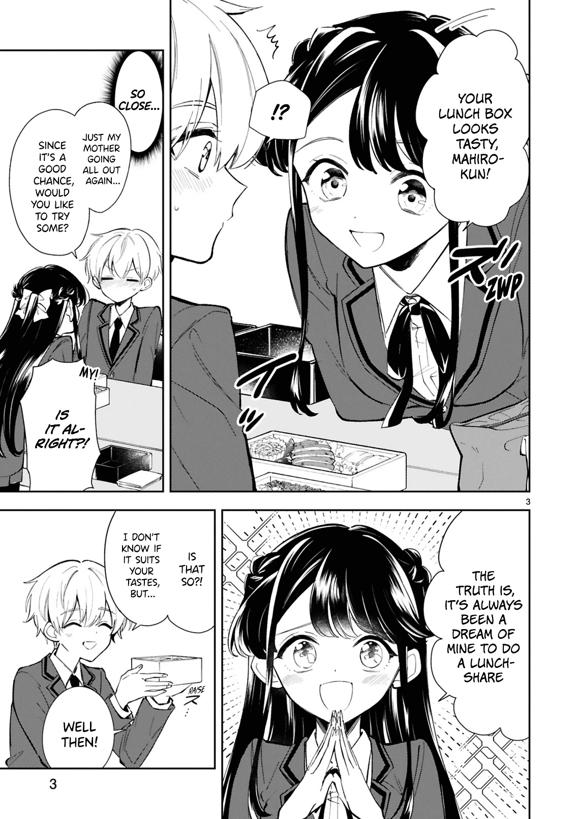 Ichijou-San Wa Kao Ni Deyasui Chapter 7 page 3 - Chapter 7