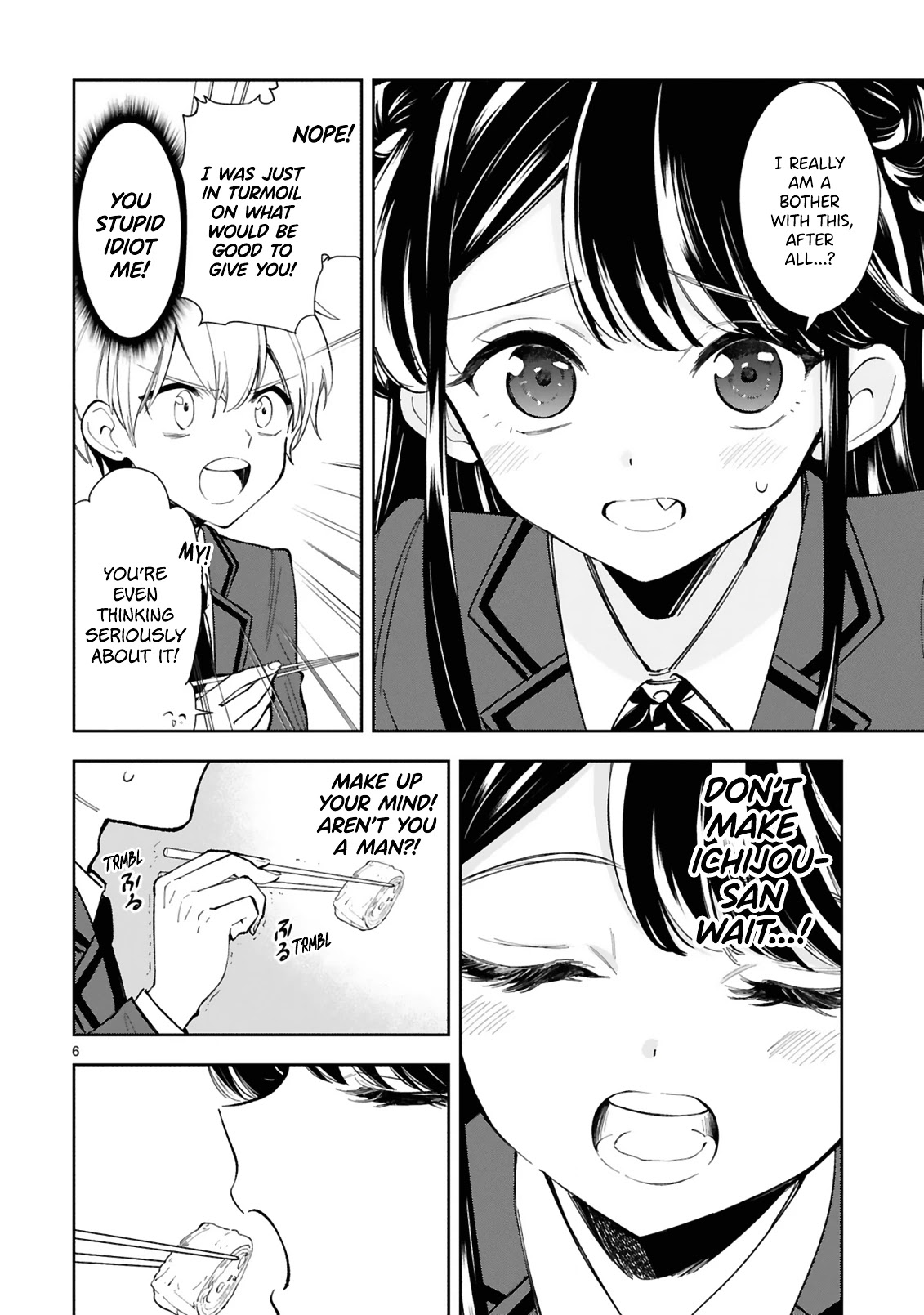 Ichijou-San Wa Kao Ni Deyasui Chapter 7 page 6 - Chapter 7