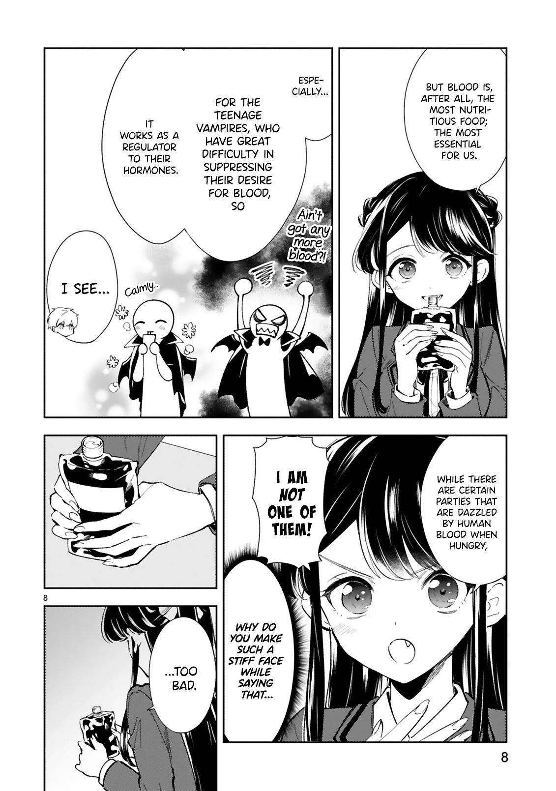 Ichijou-San Wa Kao Ni Deyasui Chapter 7 page 8 - Chapter 7