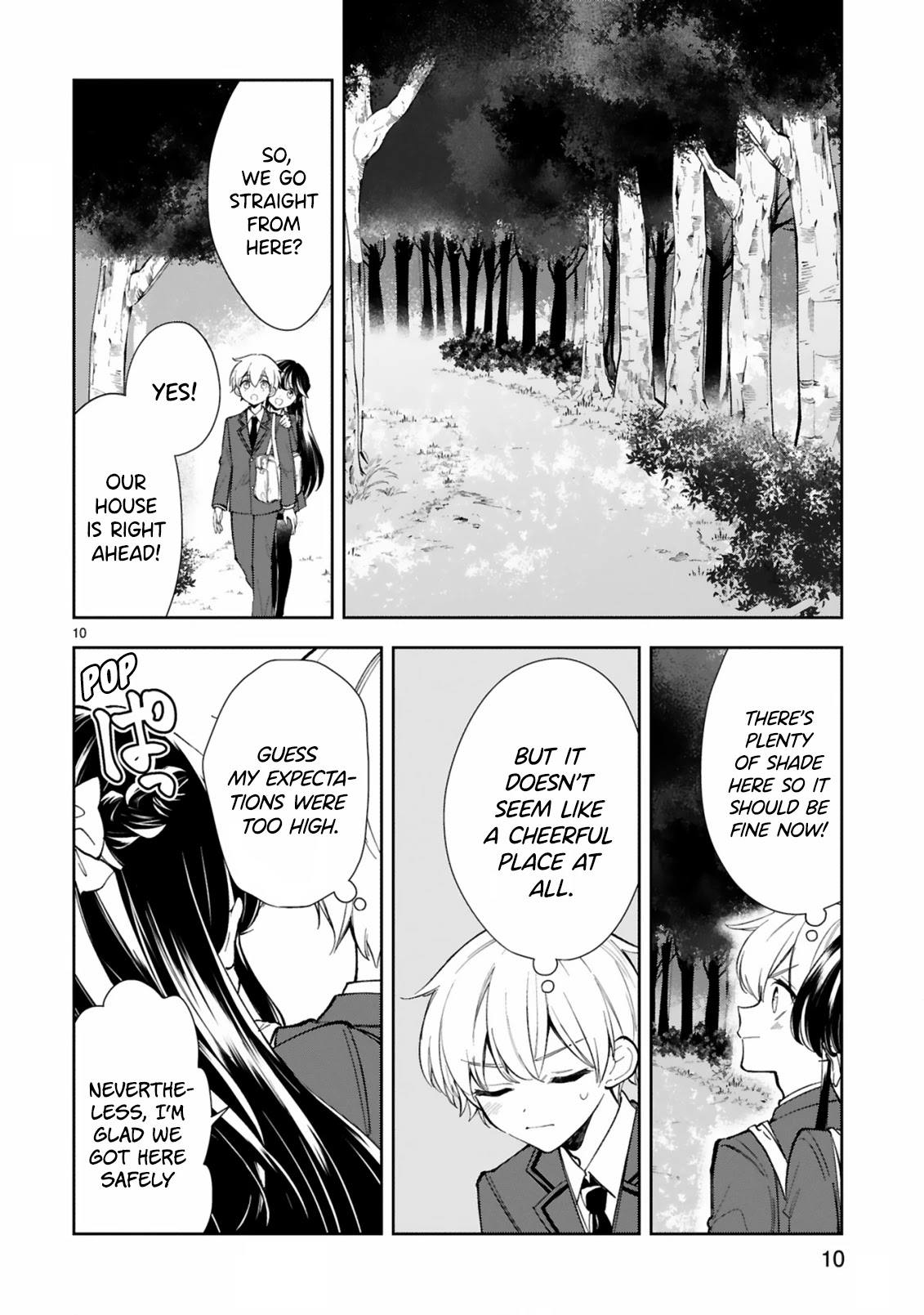 Ichijou-San Wa Kao Ni Deyasui Chapter 8 page 10 - Chapter 8