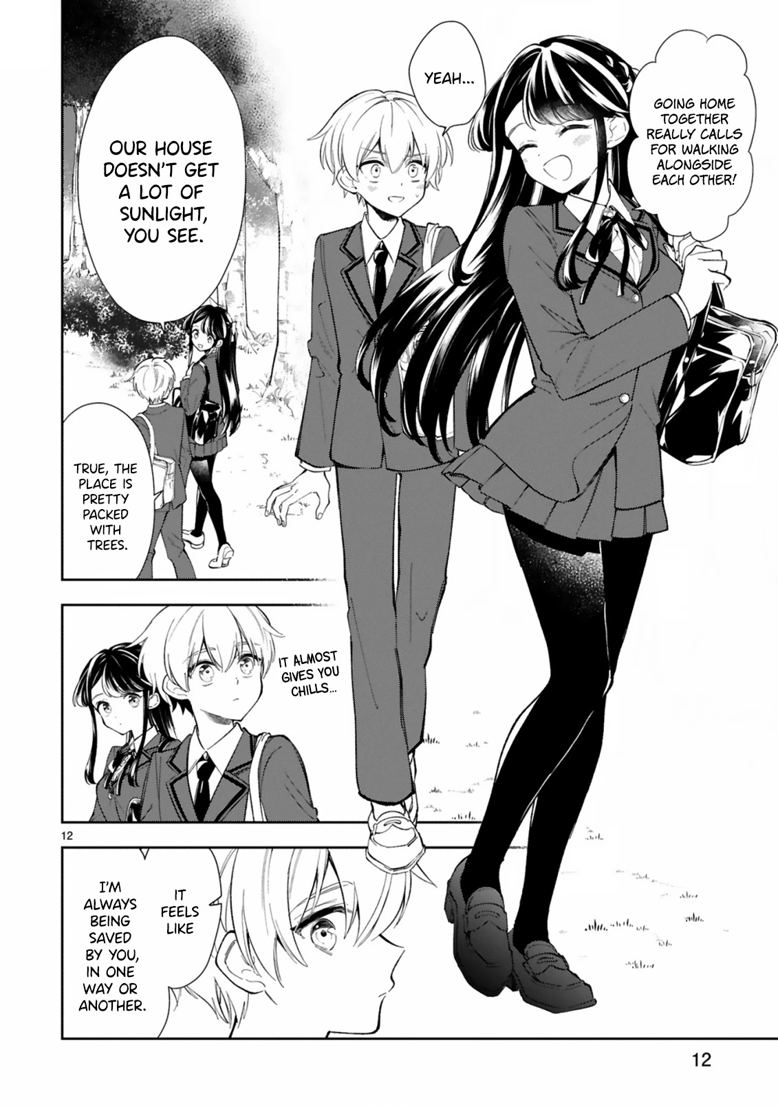 Ichijou-San Wa Kao Ni Deyasui Chapter 8 page 12 - Chapter 8