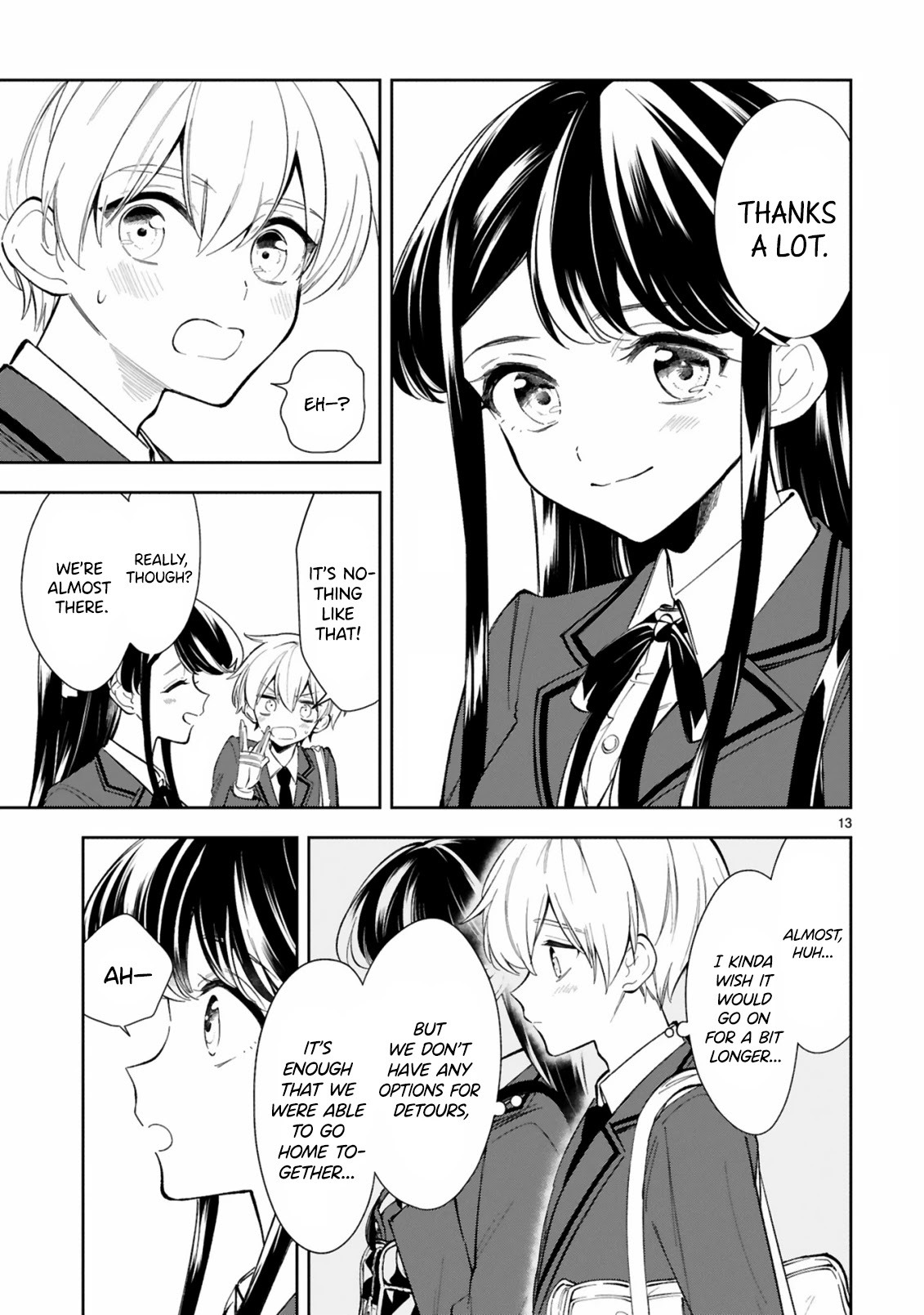 Ichijou-San Wa Kao Ni Deyasui Chapter 8 page 13 - Chapter 8
