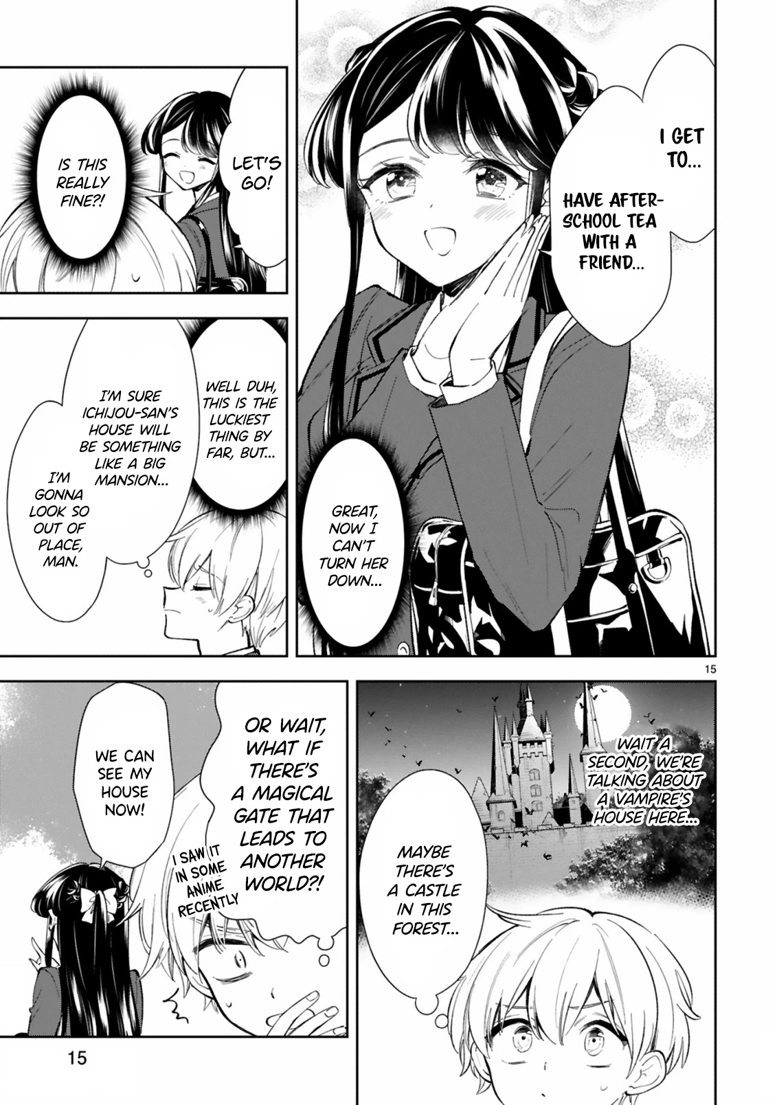Ichijou-San Wa Kao Ni Deyasui Chapter 8 page 15 - Chapter 8