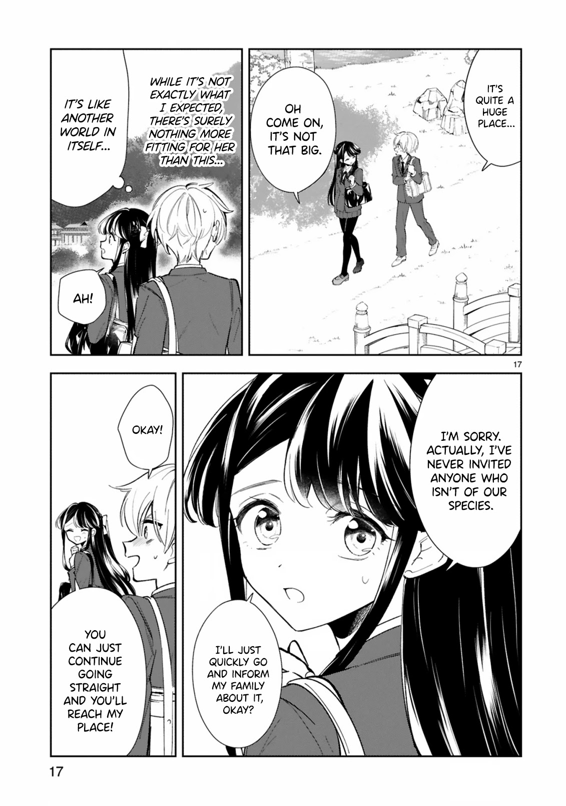 Ichijou-San Wa Kao Ni Deyasui Chapter 8 page 17 - Chapter 8