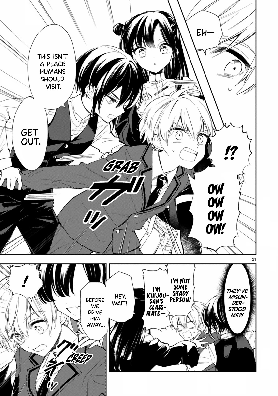 Ichijou-San Wa Kao Ni Deyasui Chapter 8 page 21 - Chapter 8