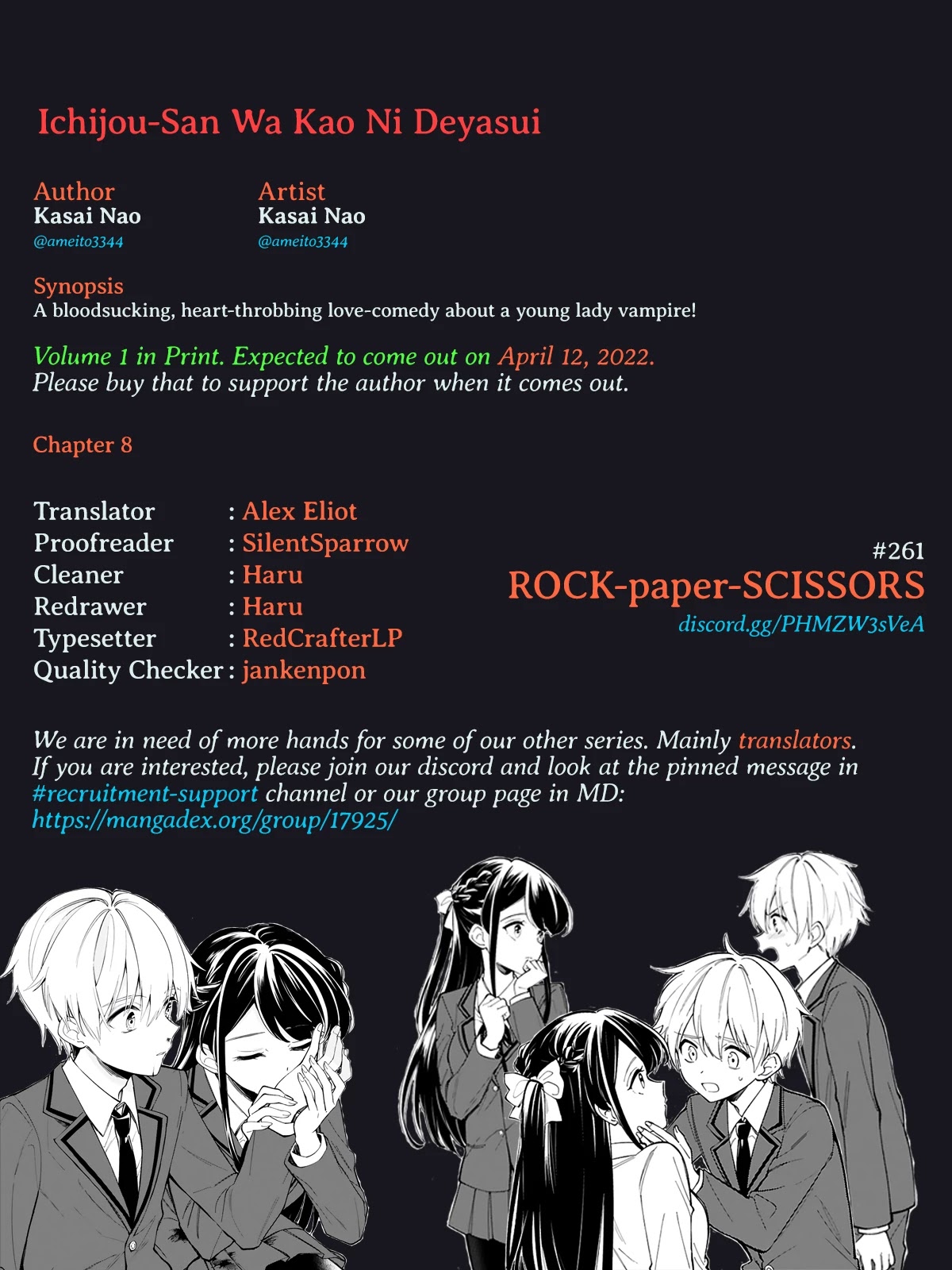 Ichijou-San Wa Kao Ni Deyasui Chapter 8 page 23 - Chapter 8