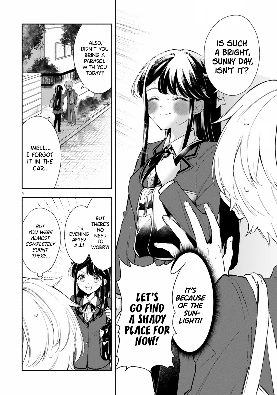 Ichijou-San Wa Kao Ni Deyasui Chapter 8 page 4 - Chapter 8