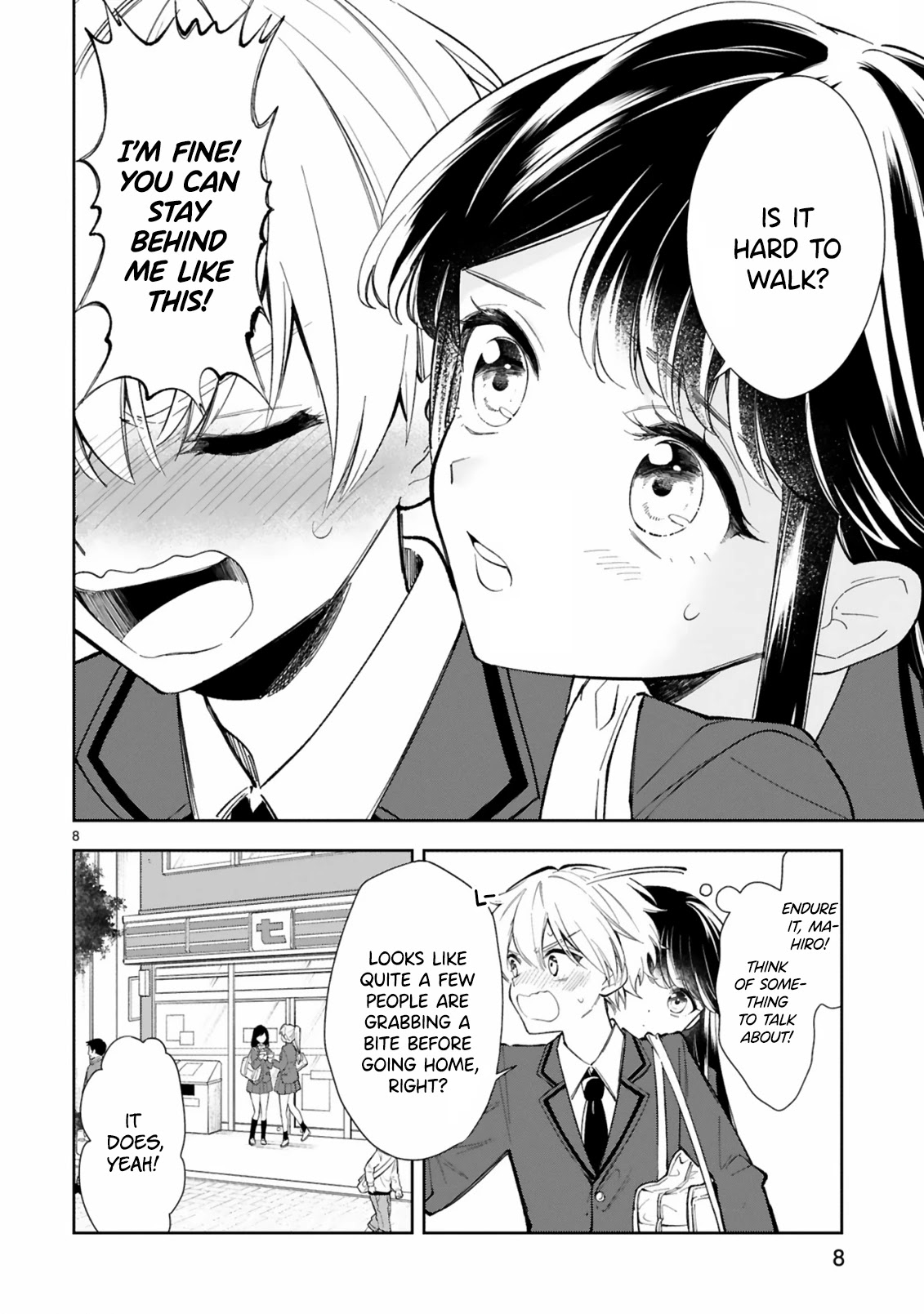 Ichijou-San Wa Kao Ni Deyasui Chapter 8 page 8 - Chapter 8