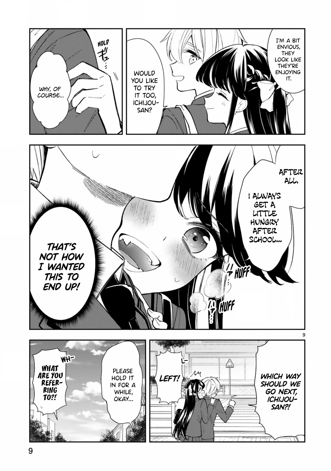 Ichijou-San Wa Kao Ni Deyasui Chapter 8 page 9 - Chapter 8