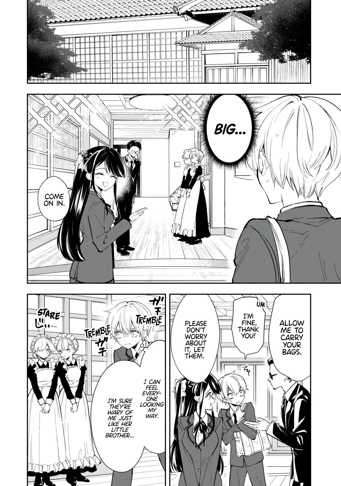 Ichijou-San Wa Kao Ni Deyasui Chapter 9 page 10 - Chapter 9