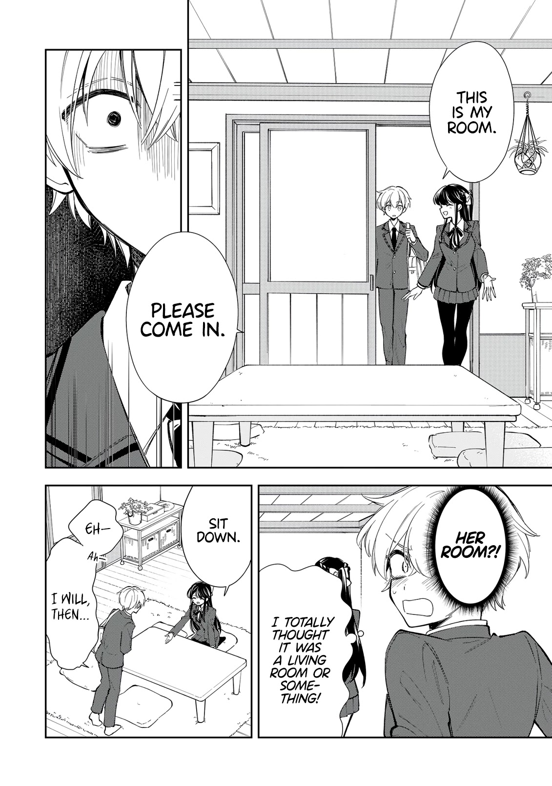 Ichijou-San Wa Kao Ni Deyasui Chapter 9 page 12 - Chapter 9
