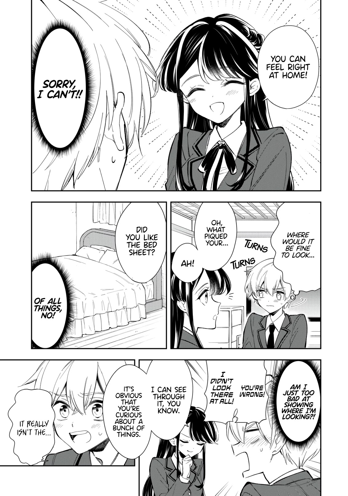 Ichijou-San Wa Kao Ni Deyasui Chapter 9 page 13 - Chapter 9