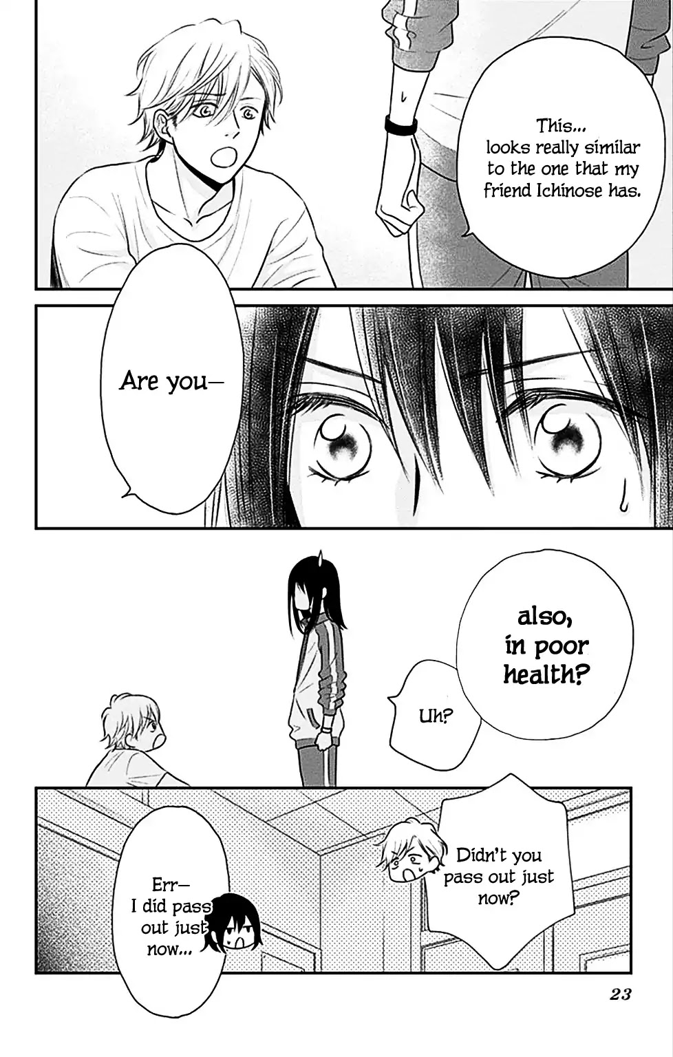 Ichinose-kun Wa Kofun Dekinai Chapter 1 page 23 - Chapter 1