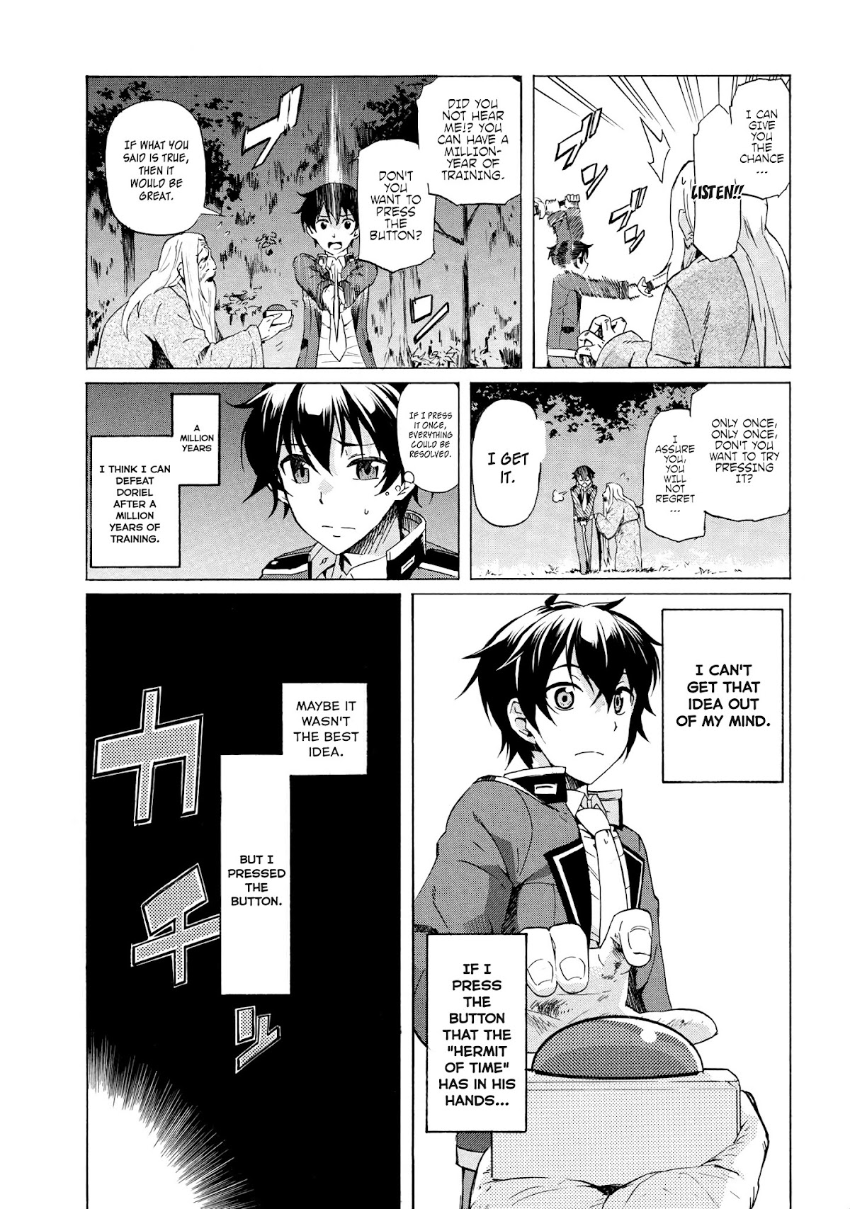 Ichioku-nen Button o Renda Shita Ore wa, Kizuitara Saikyou ni Natteita Chapter 1.1 page 22 - Chapter 1.1