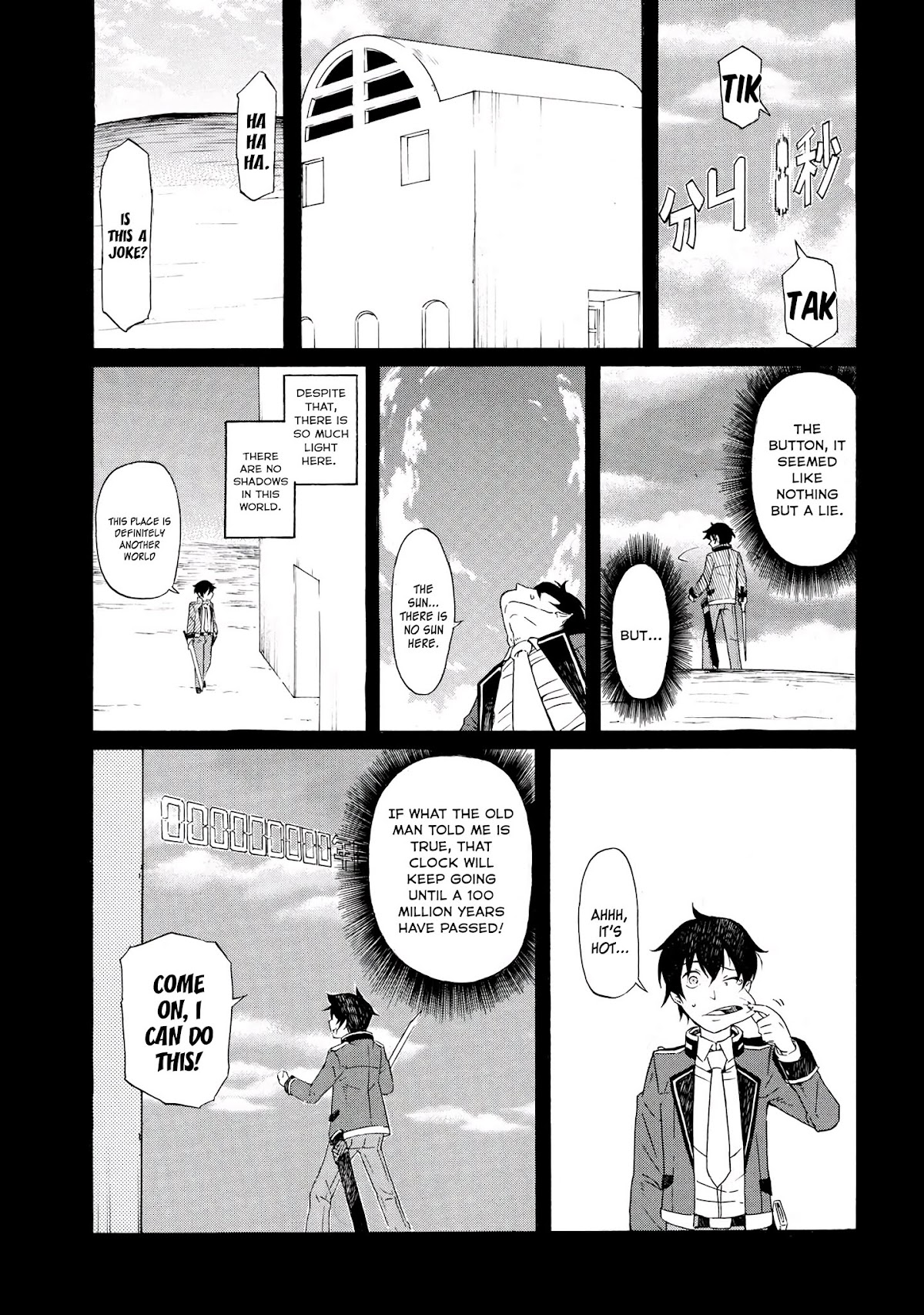 Ichioku-nen Button o Renda Shita Ore wa, Kizuitara Saikyou ni Natteita Chapter 1.2 page 2 - Chapter 1.2