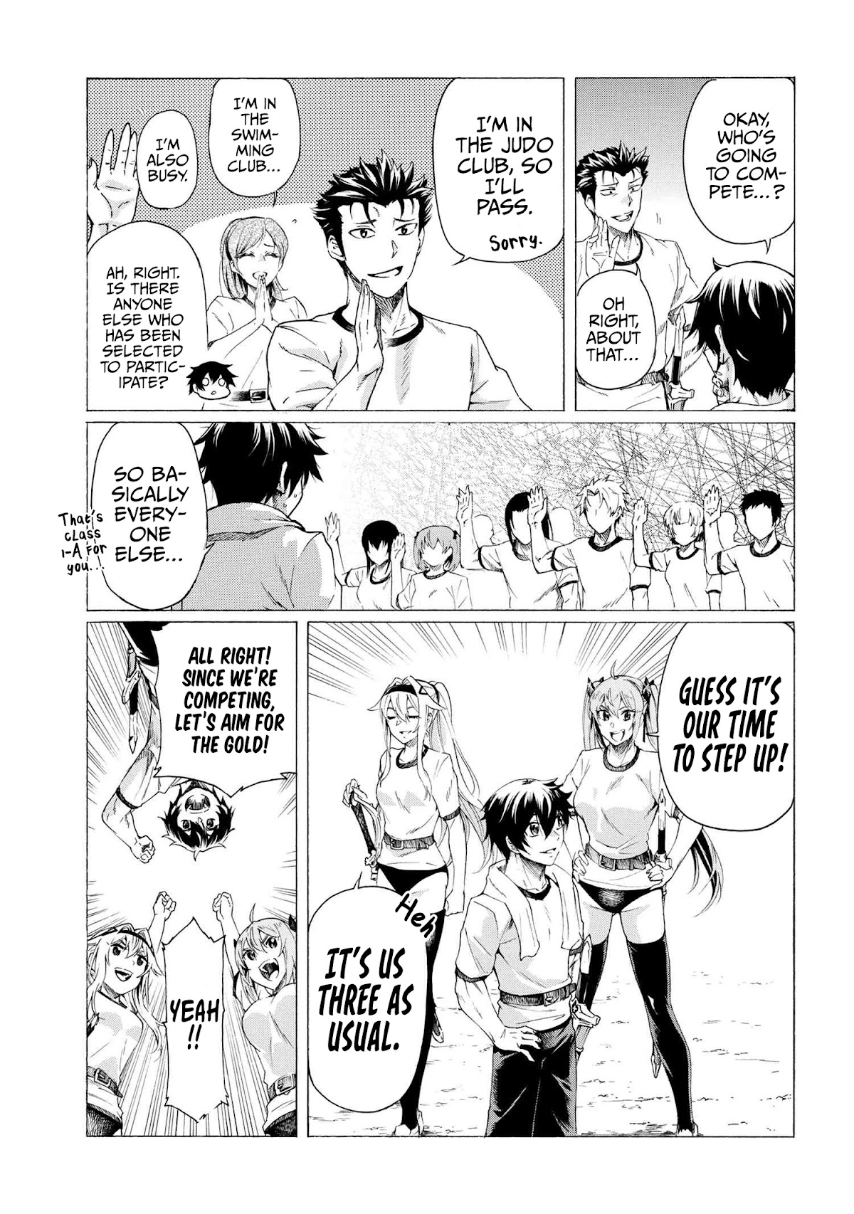 Ichioku-nen Button o Renda Shita Ore wa, Kizuitara Saikyou ni Natteita Chapter 18 page 4 - Chapter 18