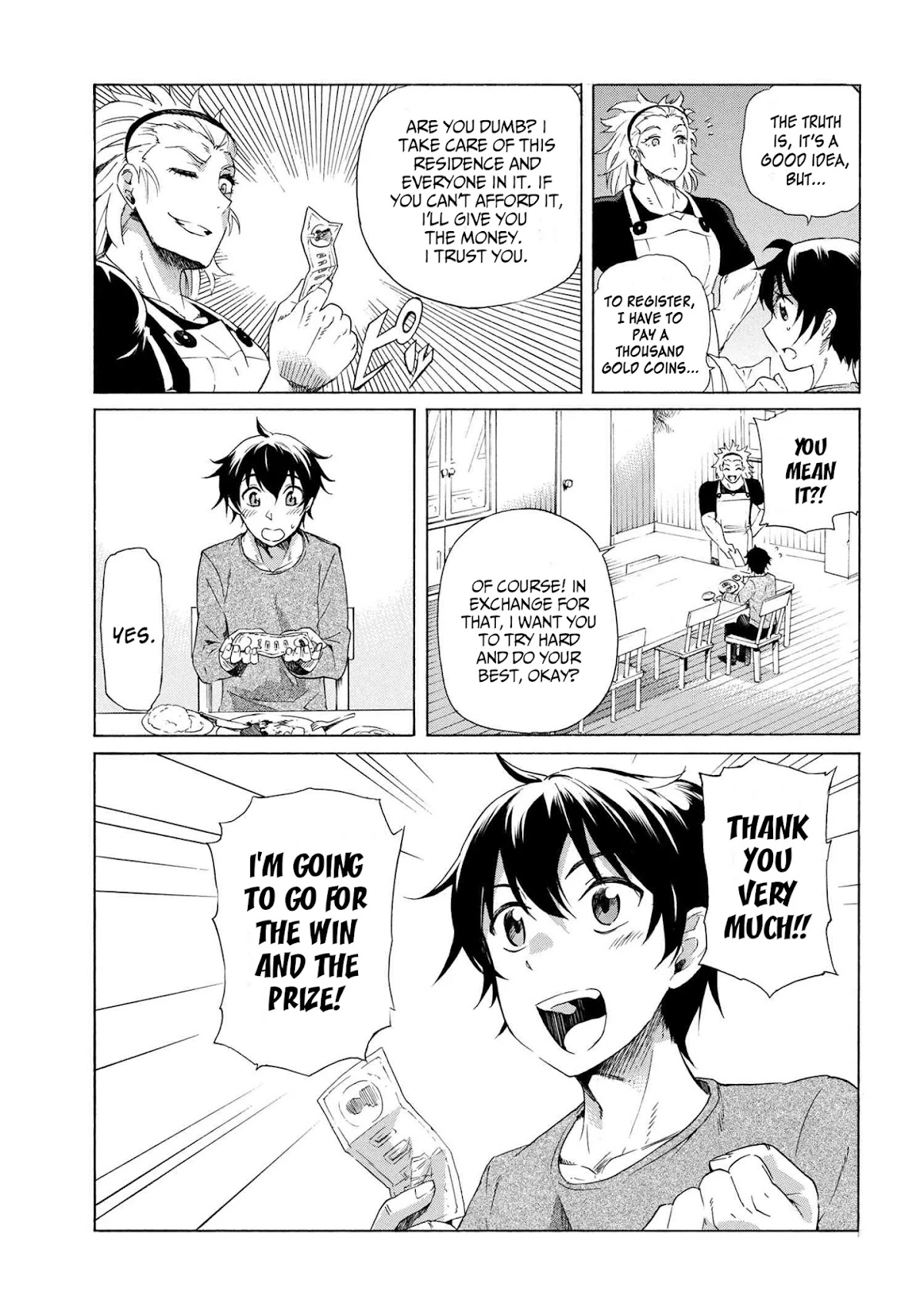 Ichioku-nen Button o Renda Shita Ore wa, Kizuitara Saikyou ni Natteita Chapter 2.1 page 8 - Chapter 2.1