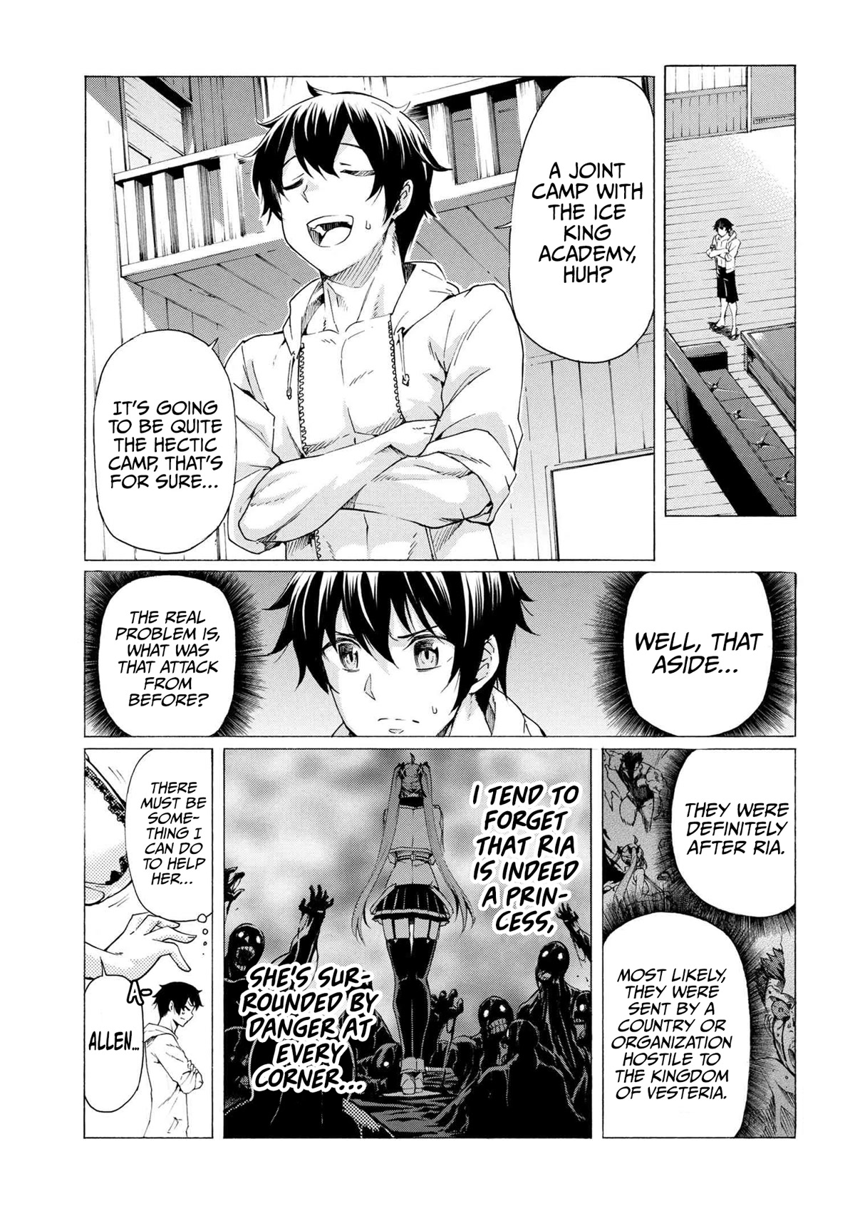 Ichioku-nen Button o Renda Shita Ore wa, Kizuitara Saikyou ni Natteita Chapter 20.1 page 2 - Chapter 20.1