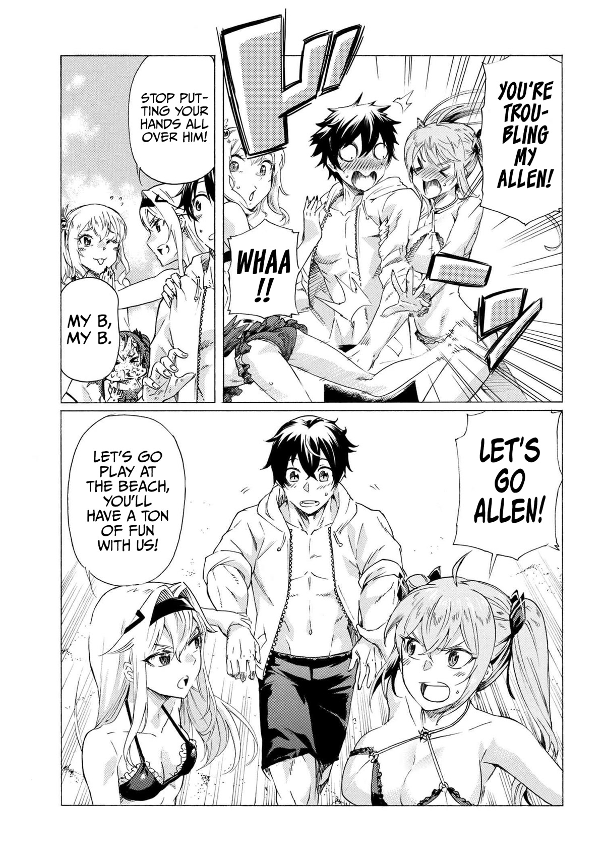 Ichioku-nen Button o Renda Shita Ore wa, Kizuitara Saikyou ni Natteita Chapter 20.2 page 4 - Chapter 20.2