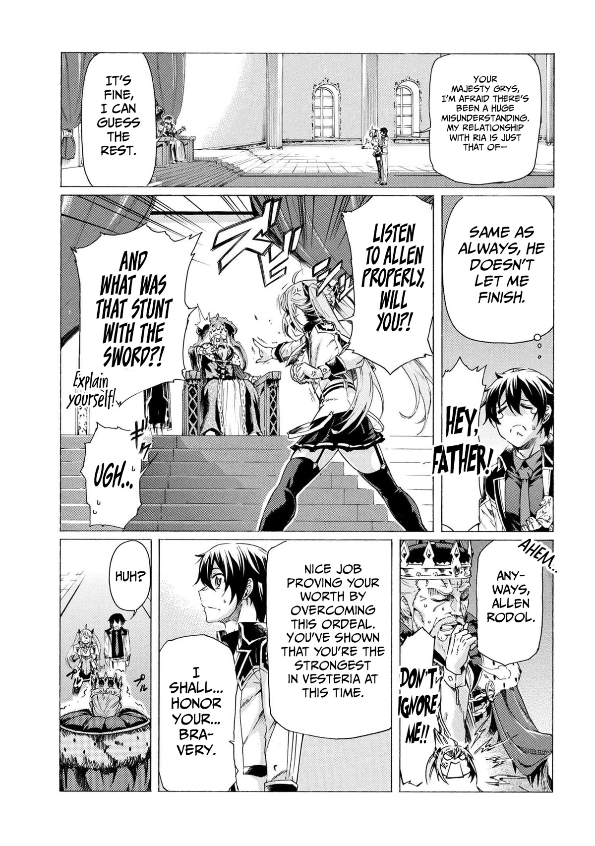 Ichioku-nen Button o Renda Shita Ore wa, Kizuitara Saikyou ni Natteita Chapter 24 page 4 - Chapter 24