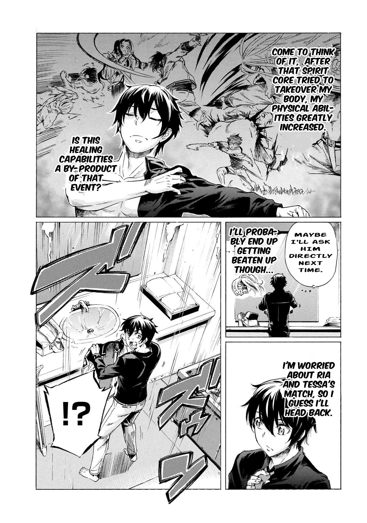 Ichioku-nen Button o Renda Shita Ore wa, Kizuitara Saikyou ni Natteita Chapter 27.1 page 3 - Chapter 27.1