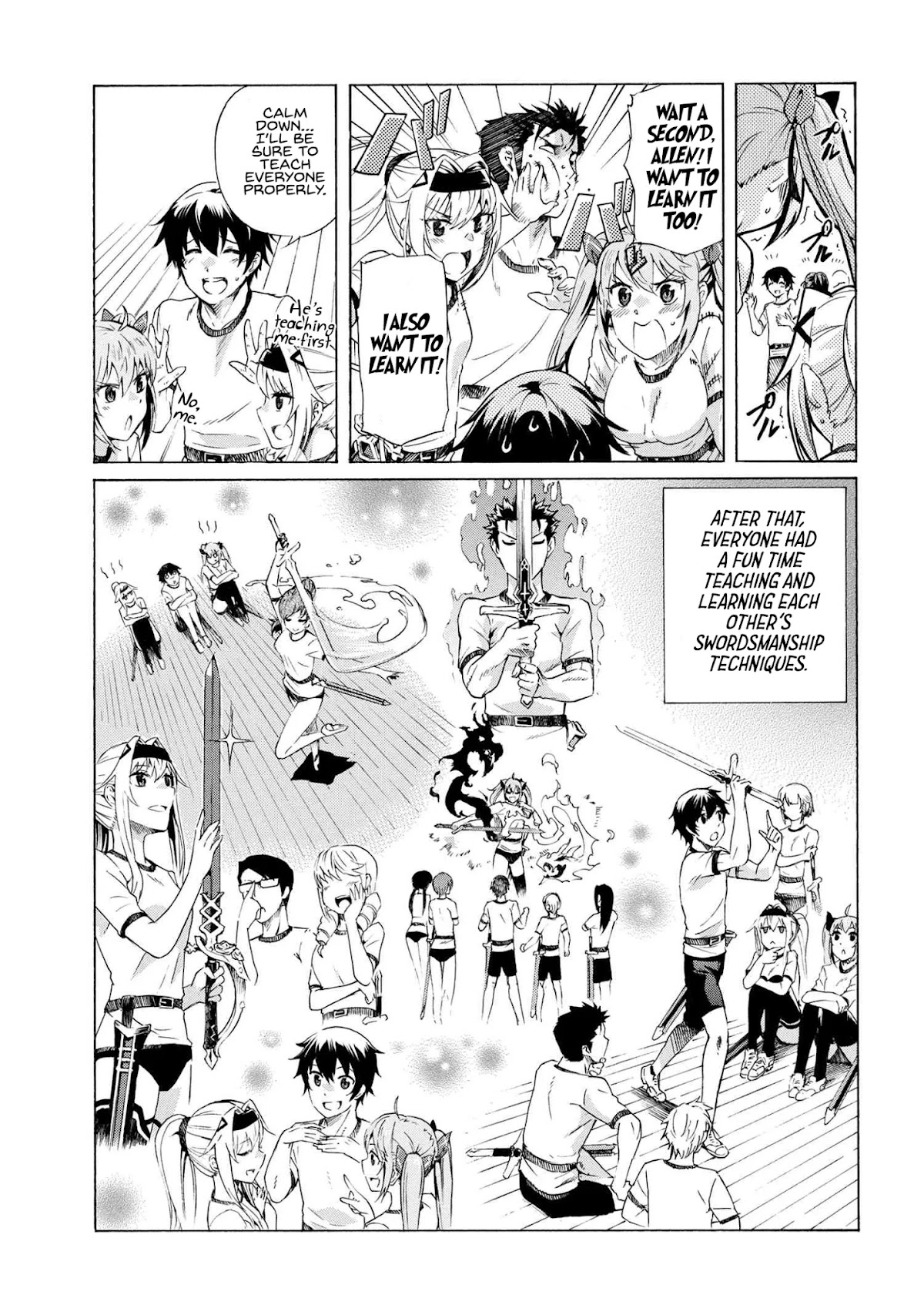 Ichioku-nen Button o Renda Shita Ore wa, Kizuitara Saikyou ni Natteita Chapter 8.1 page 18 - Chapter 8.1