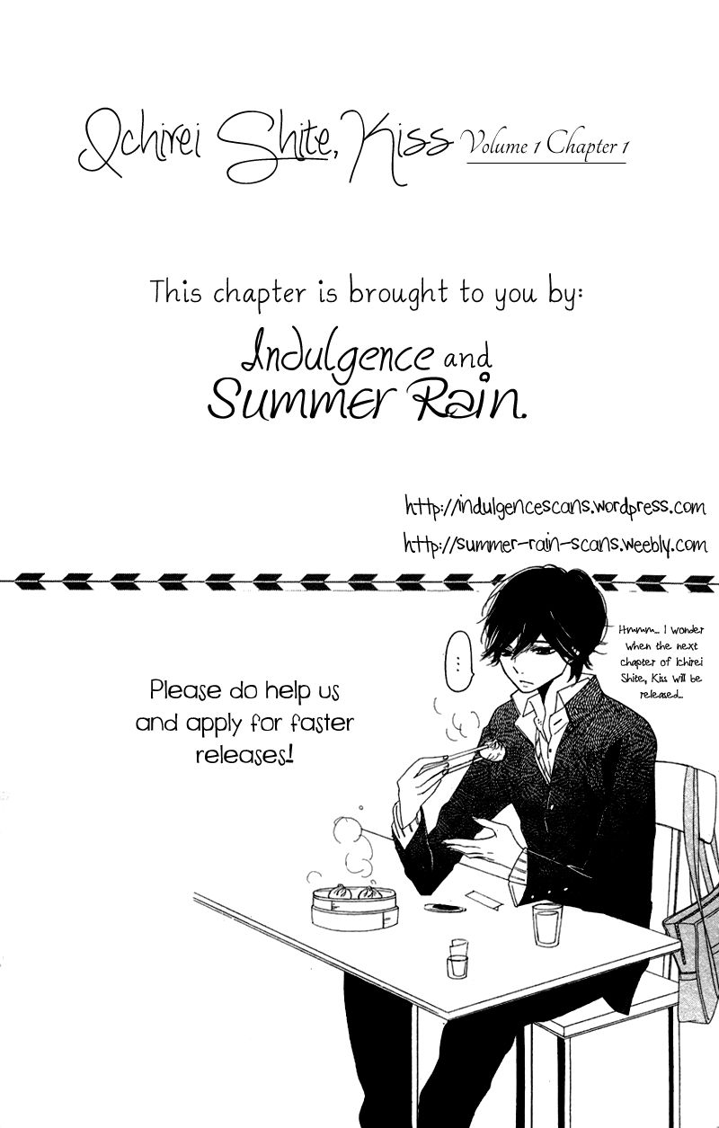 Ichirei Shite, Kiss Chapter 1 page 42 - Chapter 1