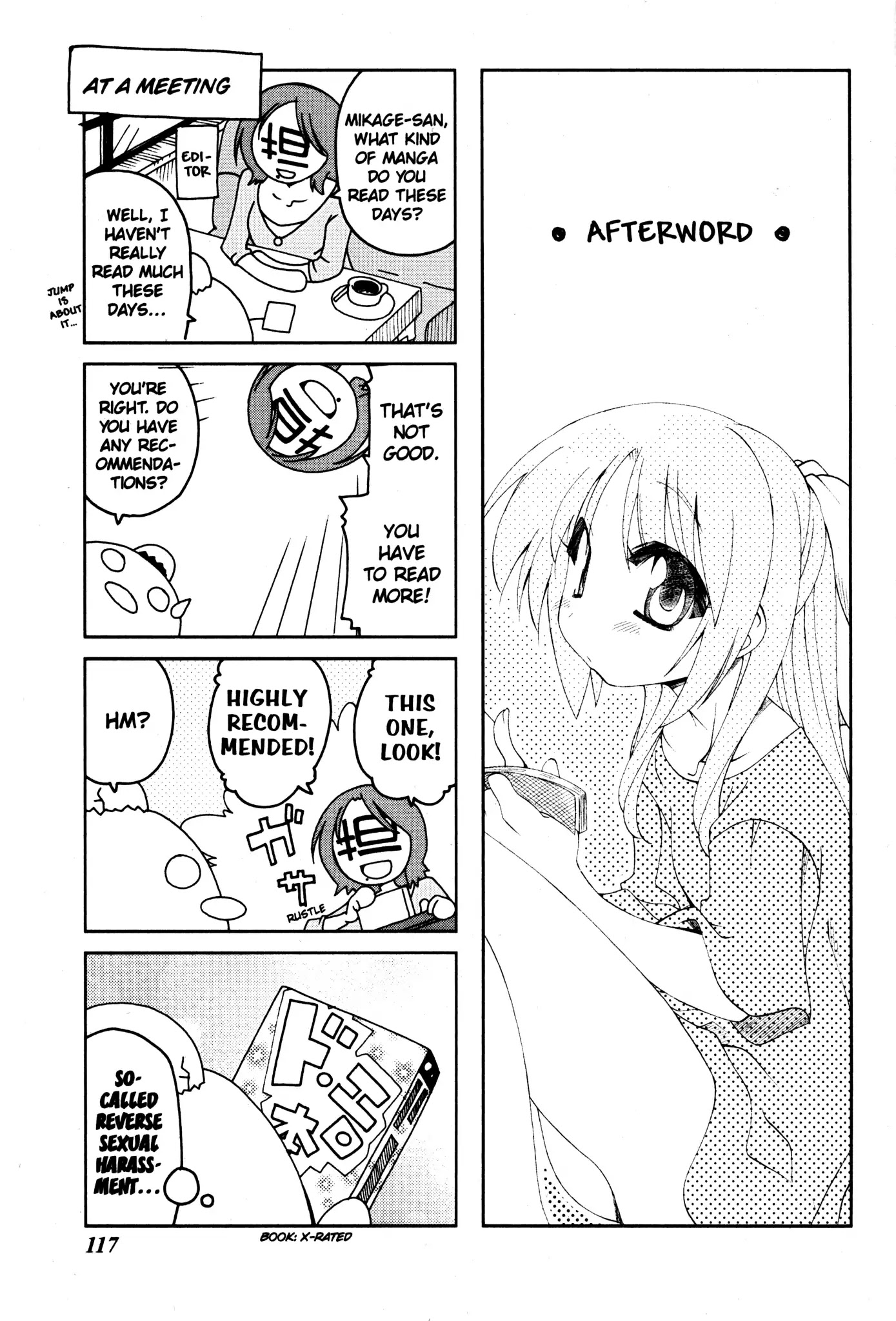 Ichiroh! Chapter 47.5 page 1 - Vol.3 Afterword