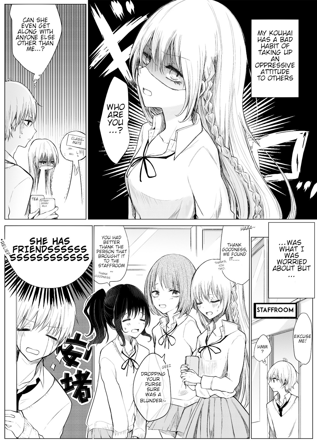 Ichizu de Bitch na Kouhai Chapter 10 page 1 - Chapter 10: A story about how i eavesdropped on the conversation involving my flitarious junior