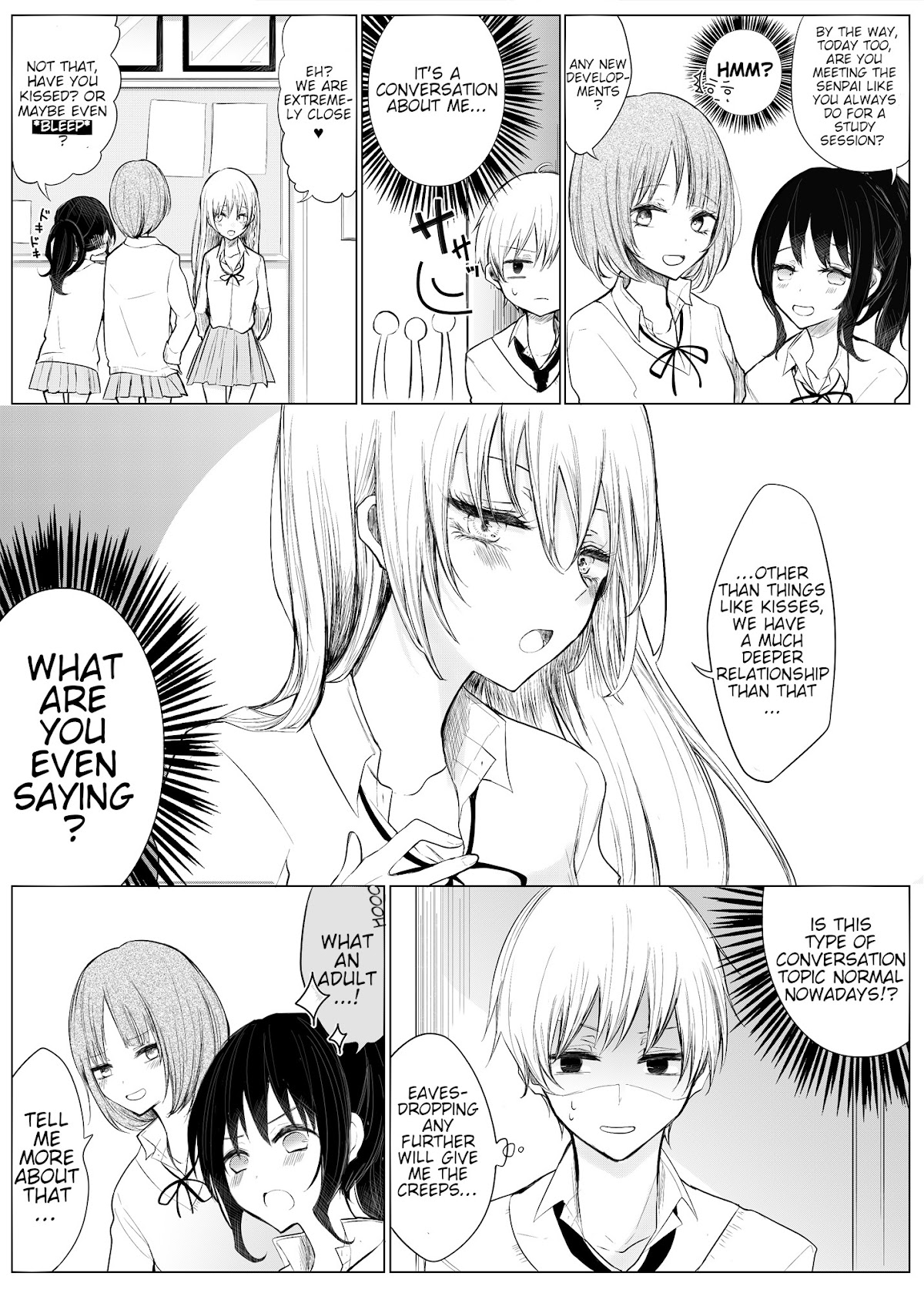 Ichizu de Bitch na Kouhai Chapter 10 page 2 - Chapter 10: A story about how i eavesdropped on the conversation involving my flitarious junior